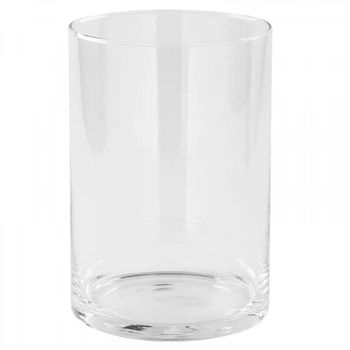 Fink Kerzenhalter Windlicht Glaszylinder mit Boden (27,5cm)