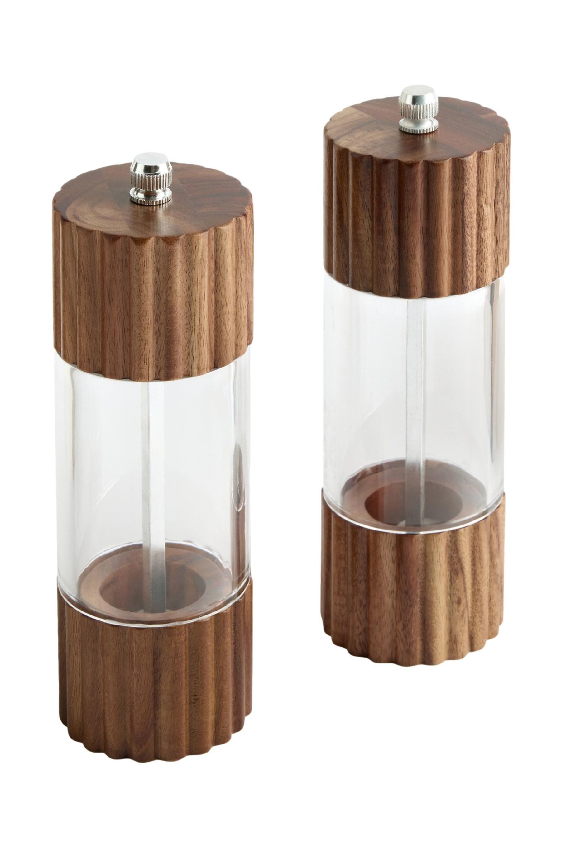 Next Salz-/Pfeffermühle Ungefüllte Salz- und Pfeffermühle aus Holz im Set, (1 Stück)