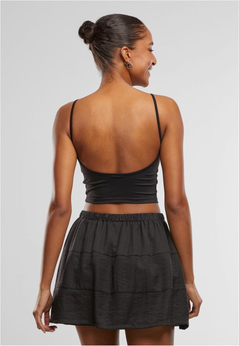 URBAN CLASSICS Tanktop Damen Basic Top Low Back Neckline günstig online kaufen