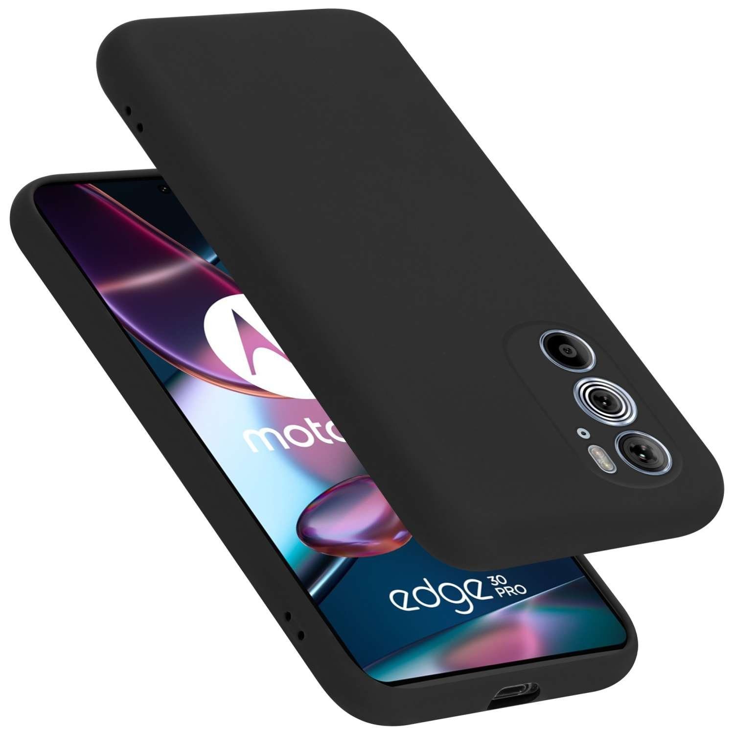 Cadorabo Handyhülle für Motorola EDGE+ Hülle Motorola EDGE+, Flexible Hülle TPU Silikon Schutzhülle Back Cover Case