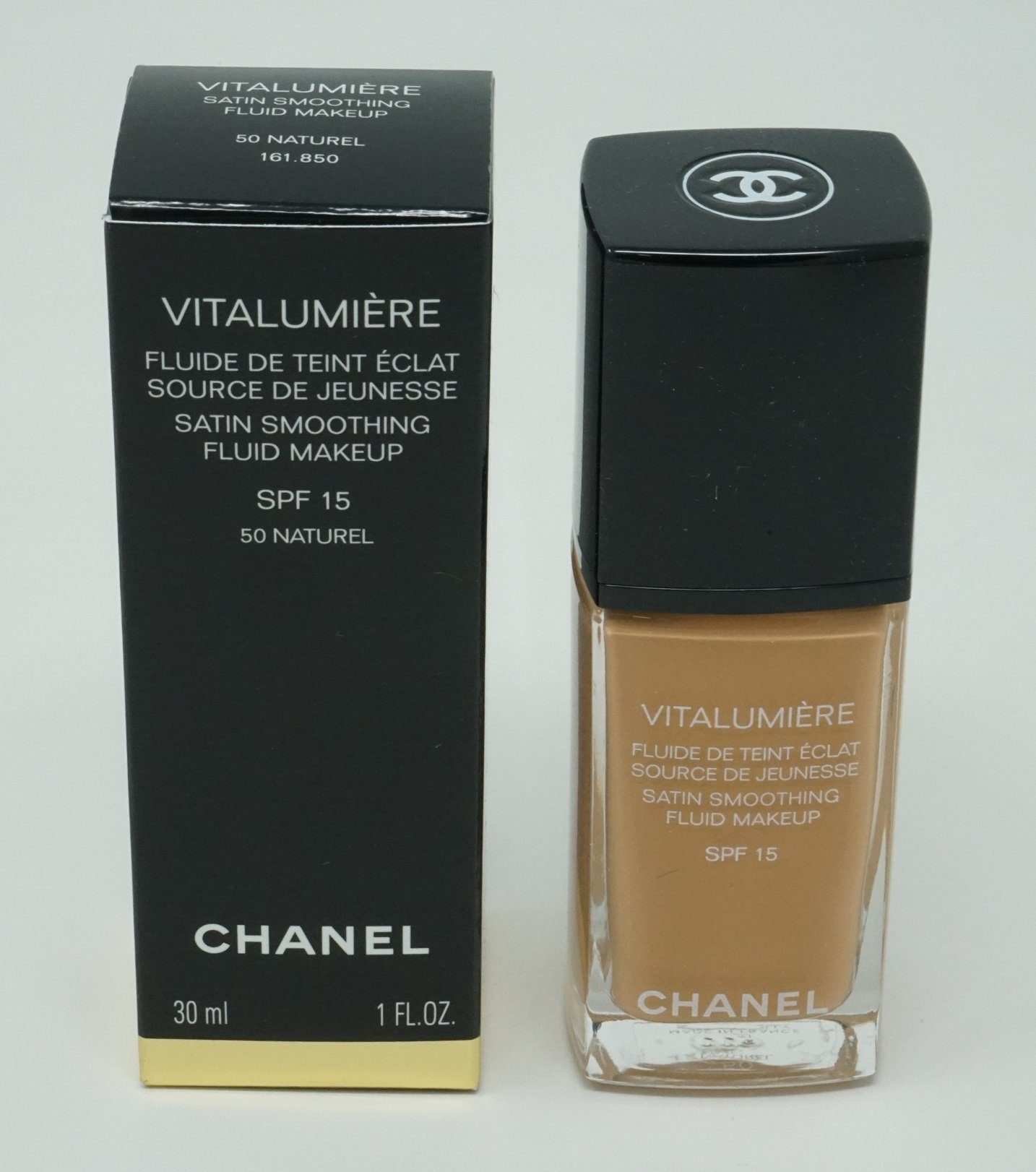 CHANEL Foundation Chanel Vitalumiere Fluide Make up SPF 15 50 Naturel ...