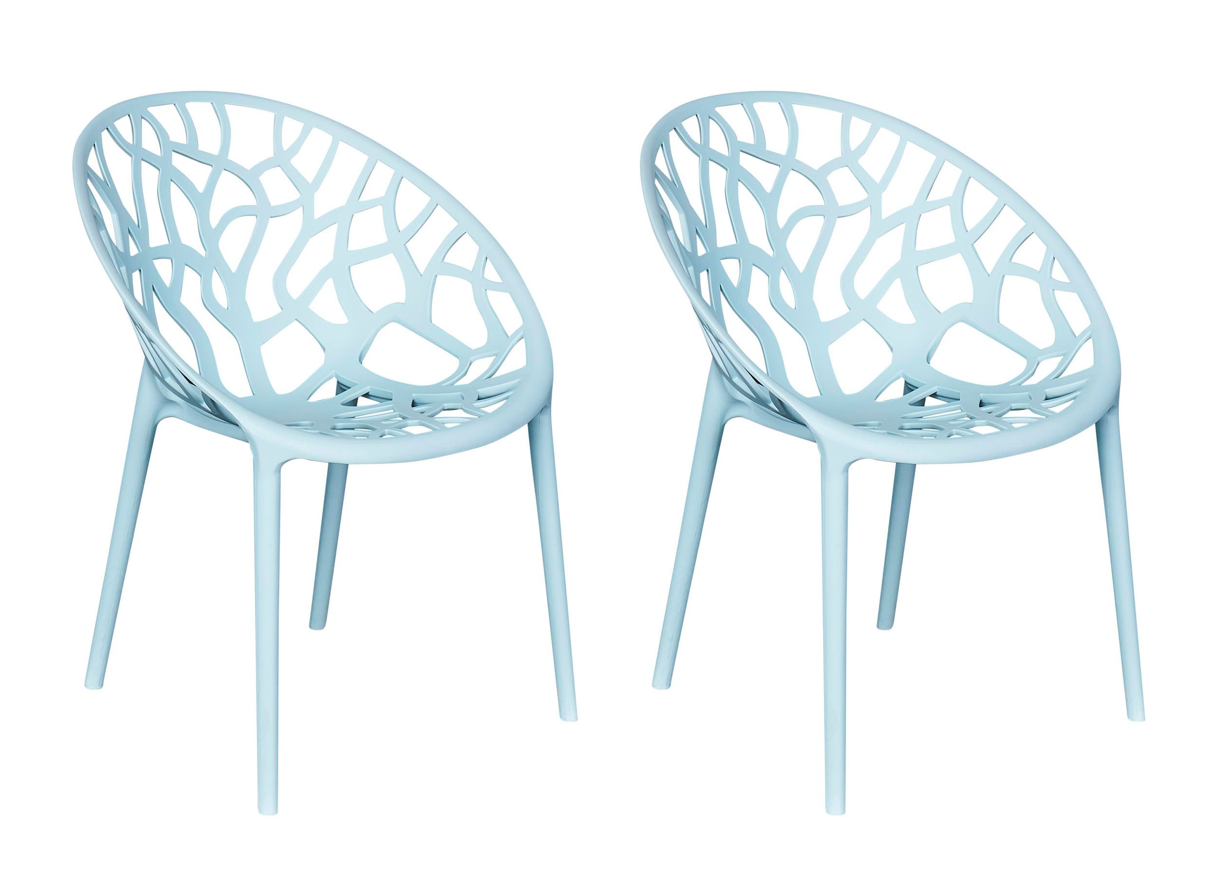 LC Garden Rattanstuhl LC Garden »Vomo« Gartenstuhl Stapelstuhl Kunststoff stapelbar (2 St)