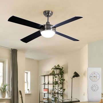 etc-shop Deckenventilator, LED Deckenventilator mit Beleuchtung und Fernbedienung