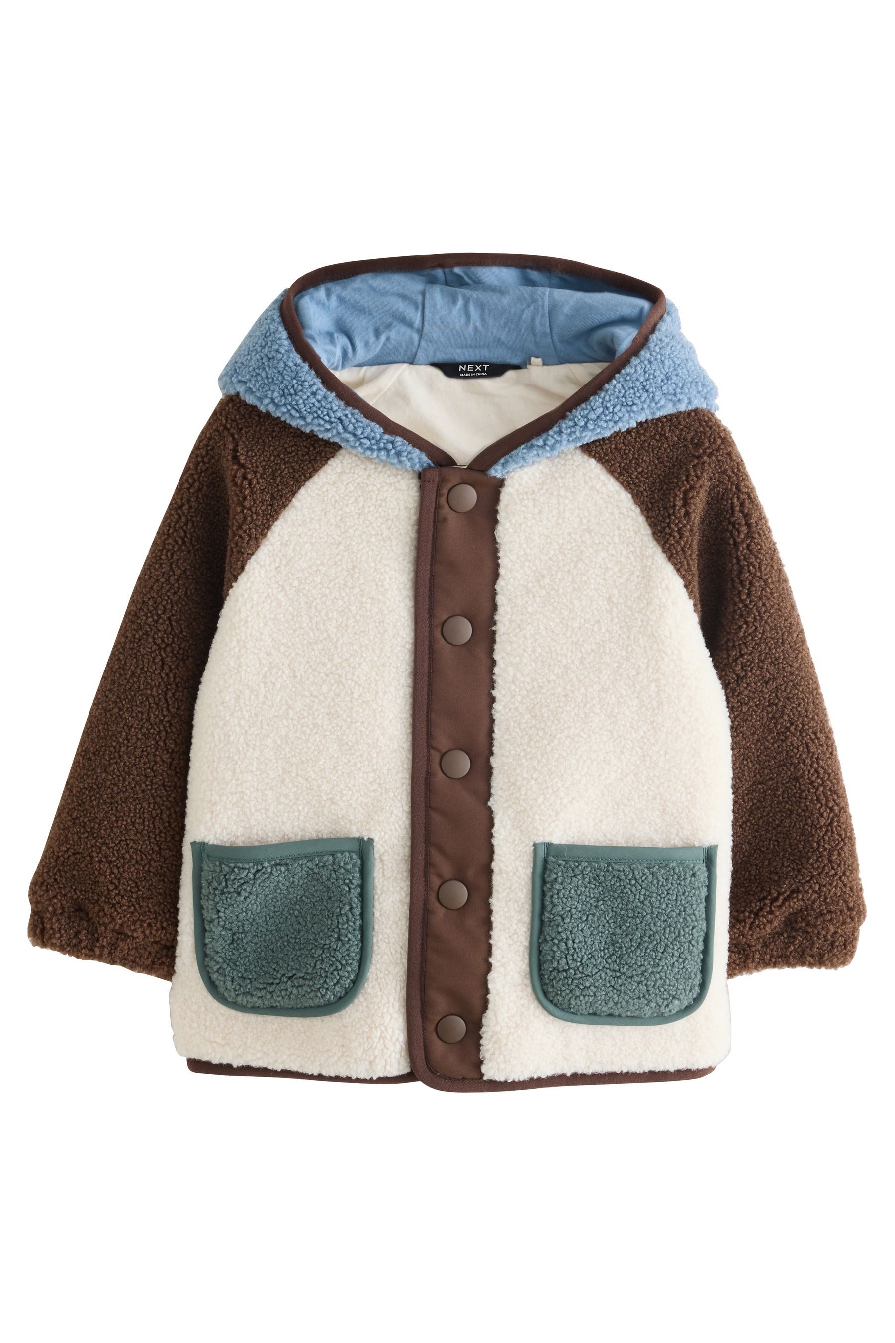 Next Kapuzenfleecejacke Fleecejacke mit Kapuze (1-St)