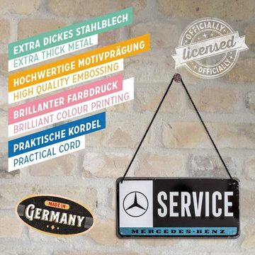 Nostalgic-Art Metallschild Hängeschild - Mercedes-Benz - Service