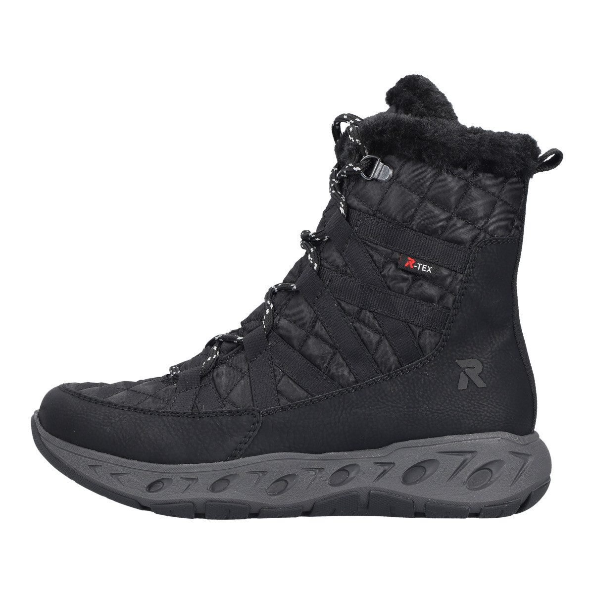 Rieker M6540 Damen Winterstiefel Boots, Stiefeletten, Winterschuhe, Snowboots, Schneeschuhe