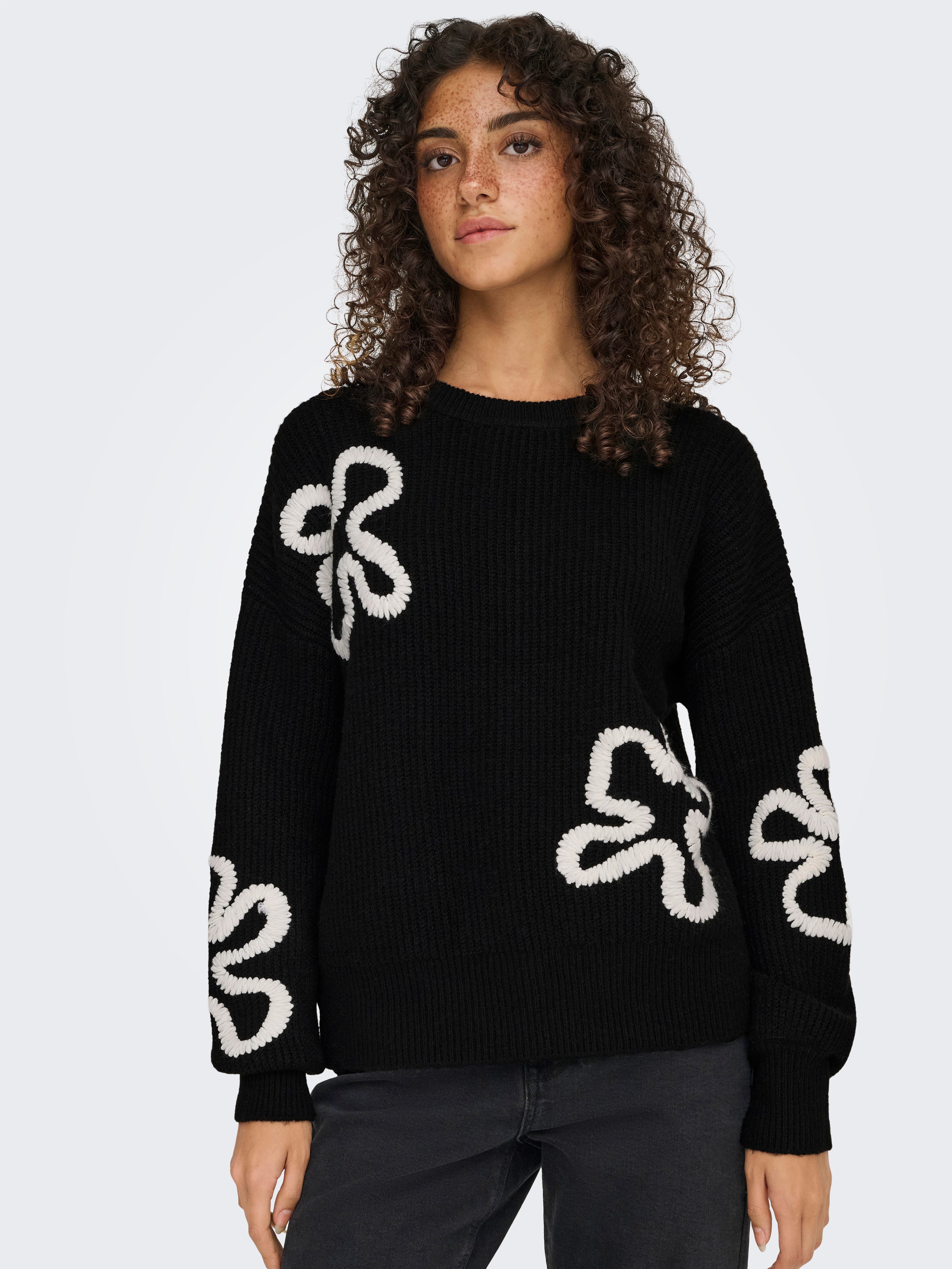 ONLY Strickpullover ONLDAISY LS STITCH O-NECK KNT günstig online kaufen