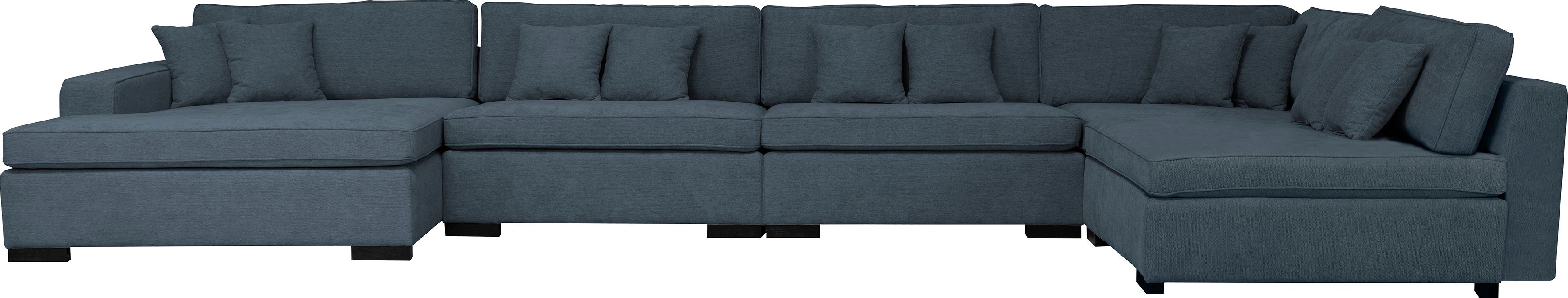 Home affaire Wohnlandschaft Skara U-Form, Lounge-Sofa günstig online kaufen