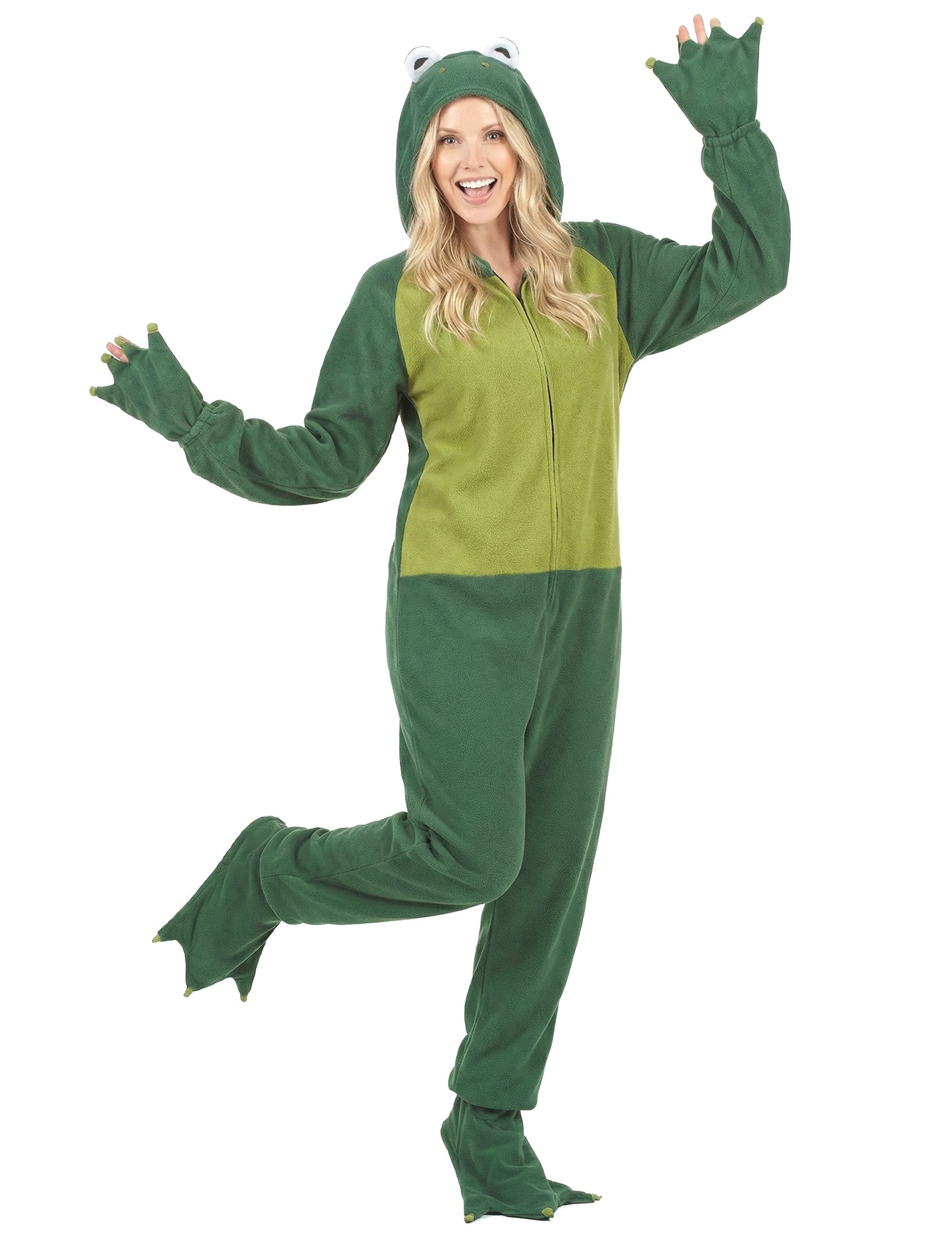 Kostüm Frosch-Damenkostüm Tierkostüm grün