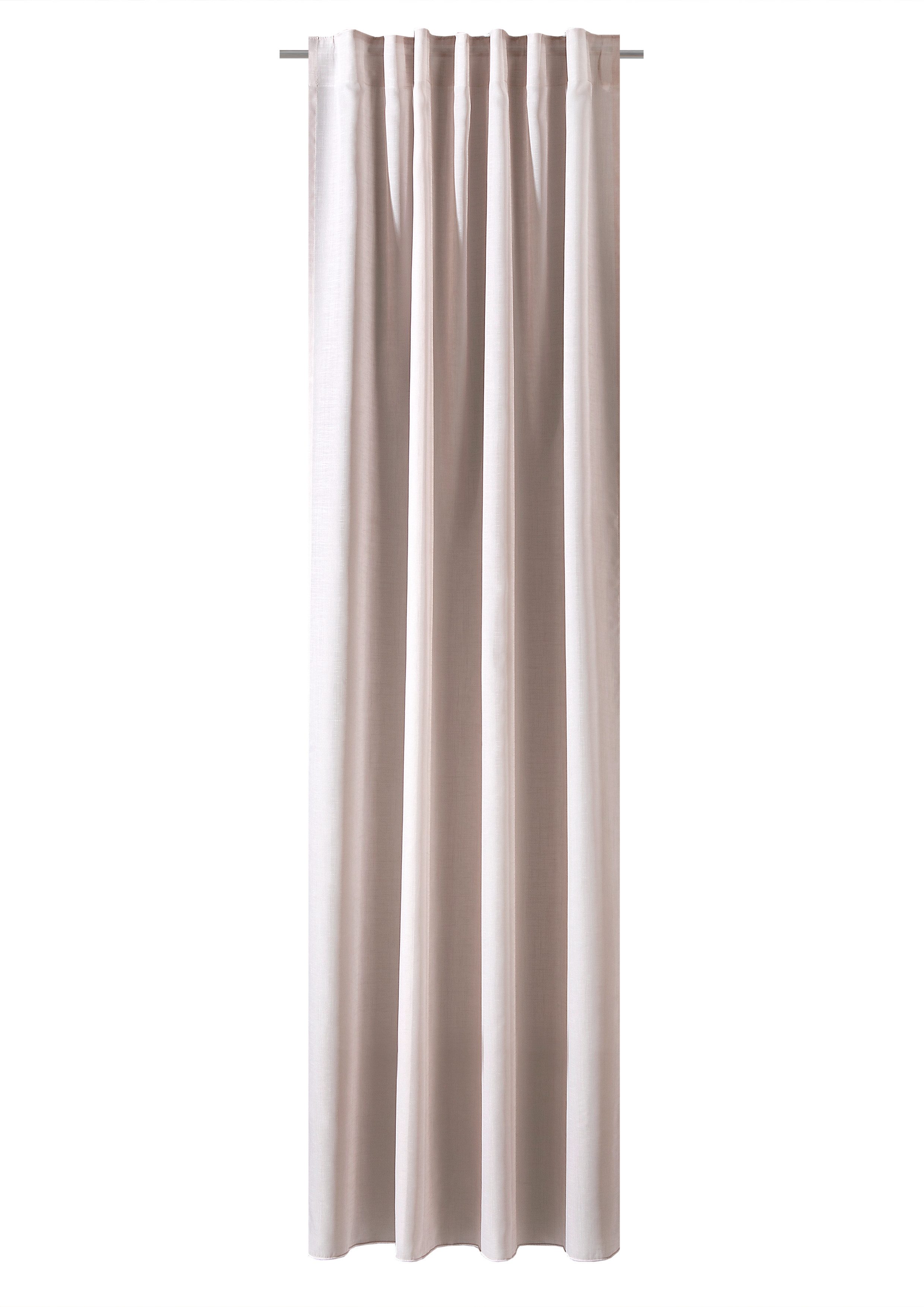 Verdi Vorhang Schal mit verdeckten Schlaufen Svea 145 x 245 cm (1 St), Multifunktionsband, halbtransparent, Polyester