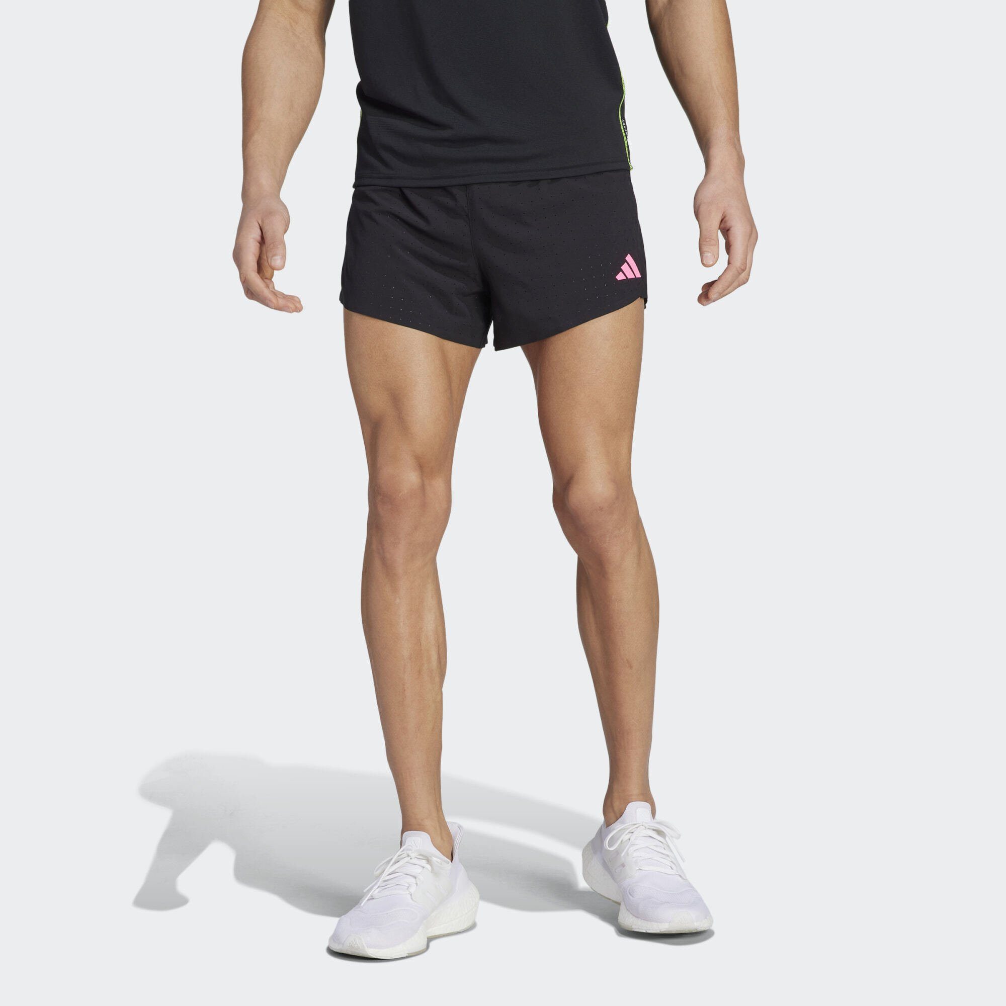 adidas Laufshorts Performance SPLIT RUNNING ADIZERO SHORTS Black