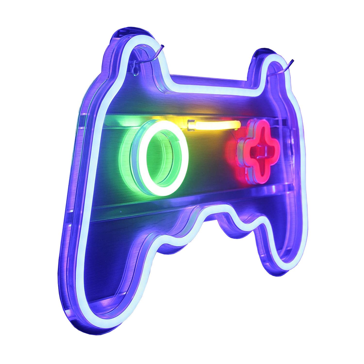 zggzerg LED Dekolicht Spiel Leuchtreklame Gamepad Controller Leuchtreklamen günstig online kaufen