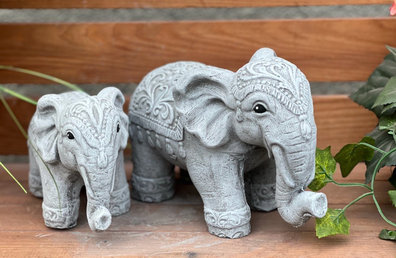 Stone and Style Gartenfigur Steinfigur 2er günstig online kaufen