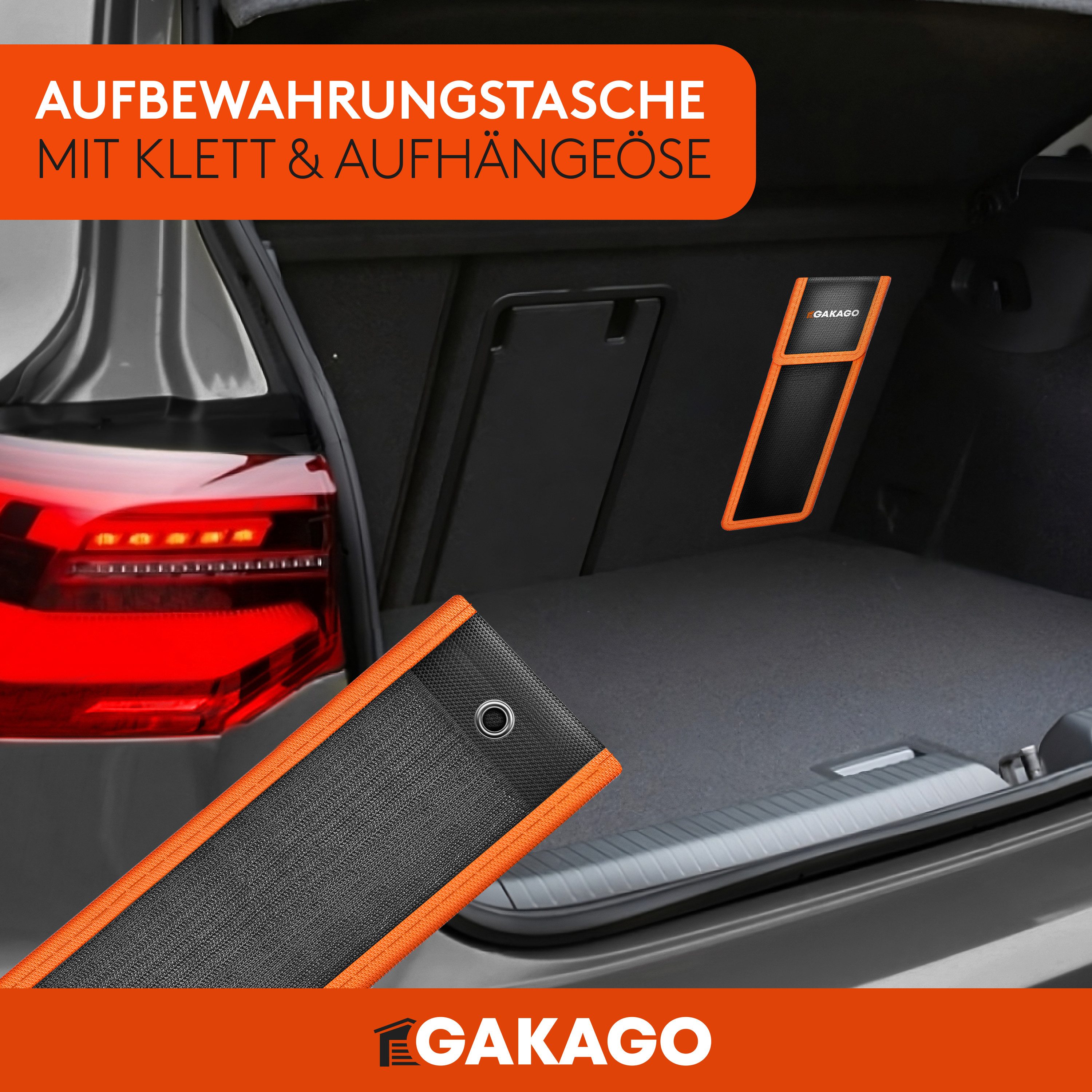 Gakago Telescopic Wheel Nut Wrench (Set, with 17/19mm & 21/23mm in storage bag), - Extra long extendable 1/2 inch wheel wrench