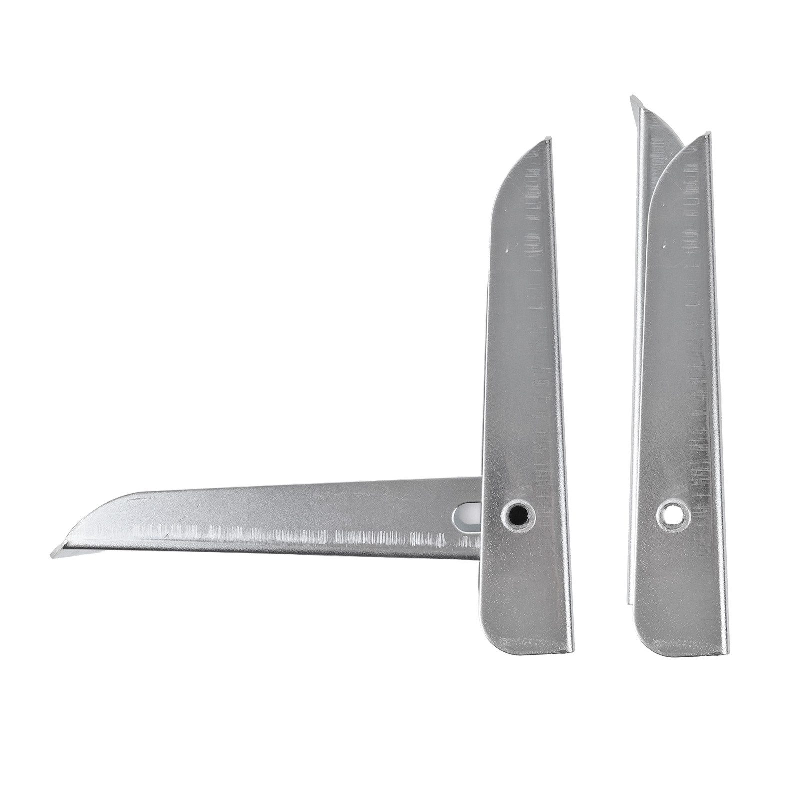 APT PKW-Anhänger Klapptritt für Anhänger – Verzinkter Stahl, 195 x 170 mm, bis 150 kg b, k.A.