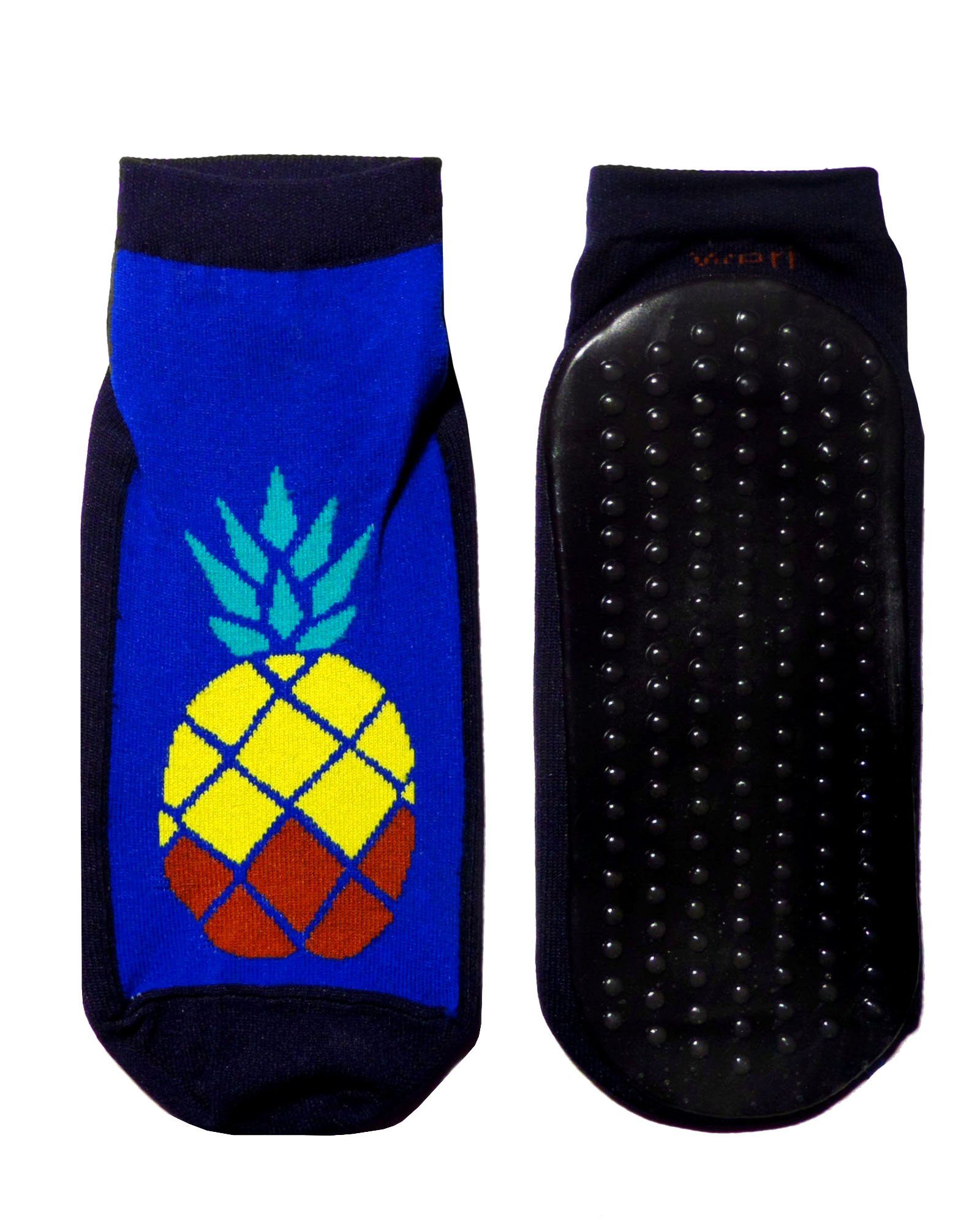 WERI SPEZIALS Strumpfhersteller GmbH ABS-Socken ABS-Strandsocken >>Ananas<<  mit Polyester