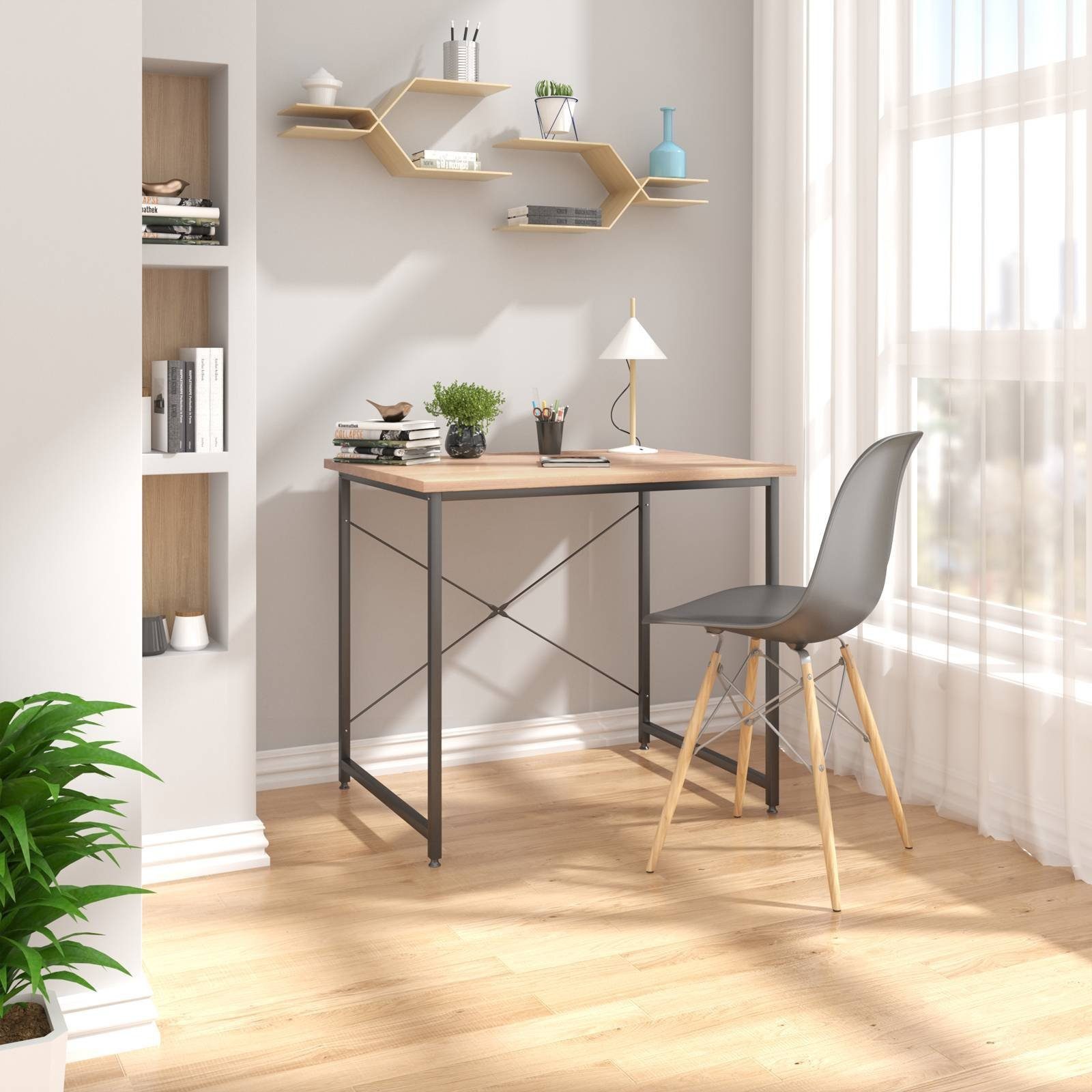 Woltu Schreibtisch (1-St), Computertisch, für Büro günstig online kaufen