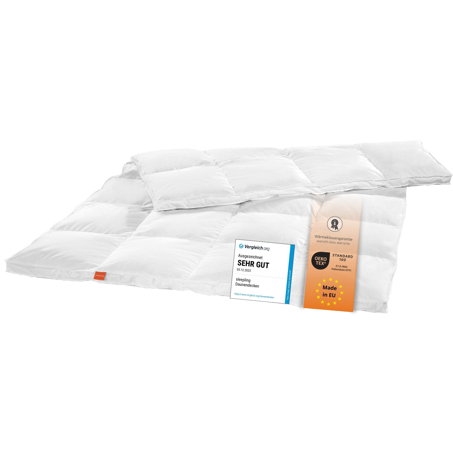 sleepling Daunenbettdecke "Komfort", Füllung: 90% Daunen, günstig online kaufen