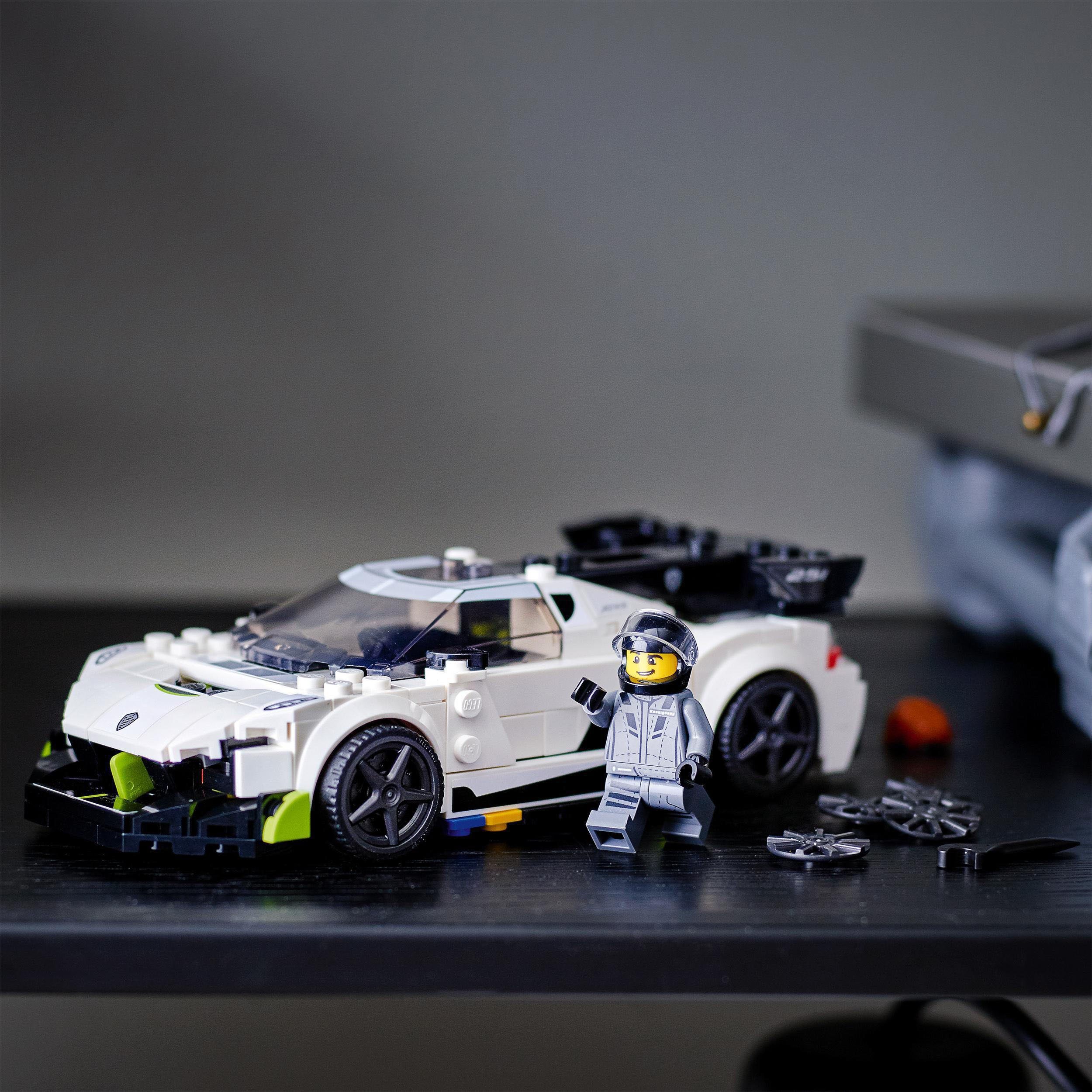 Jesko St) LEGO® Konstruktionsspielsteine Koenigsegg Champions, Speed LEGO® (76900), (280