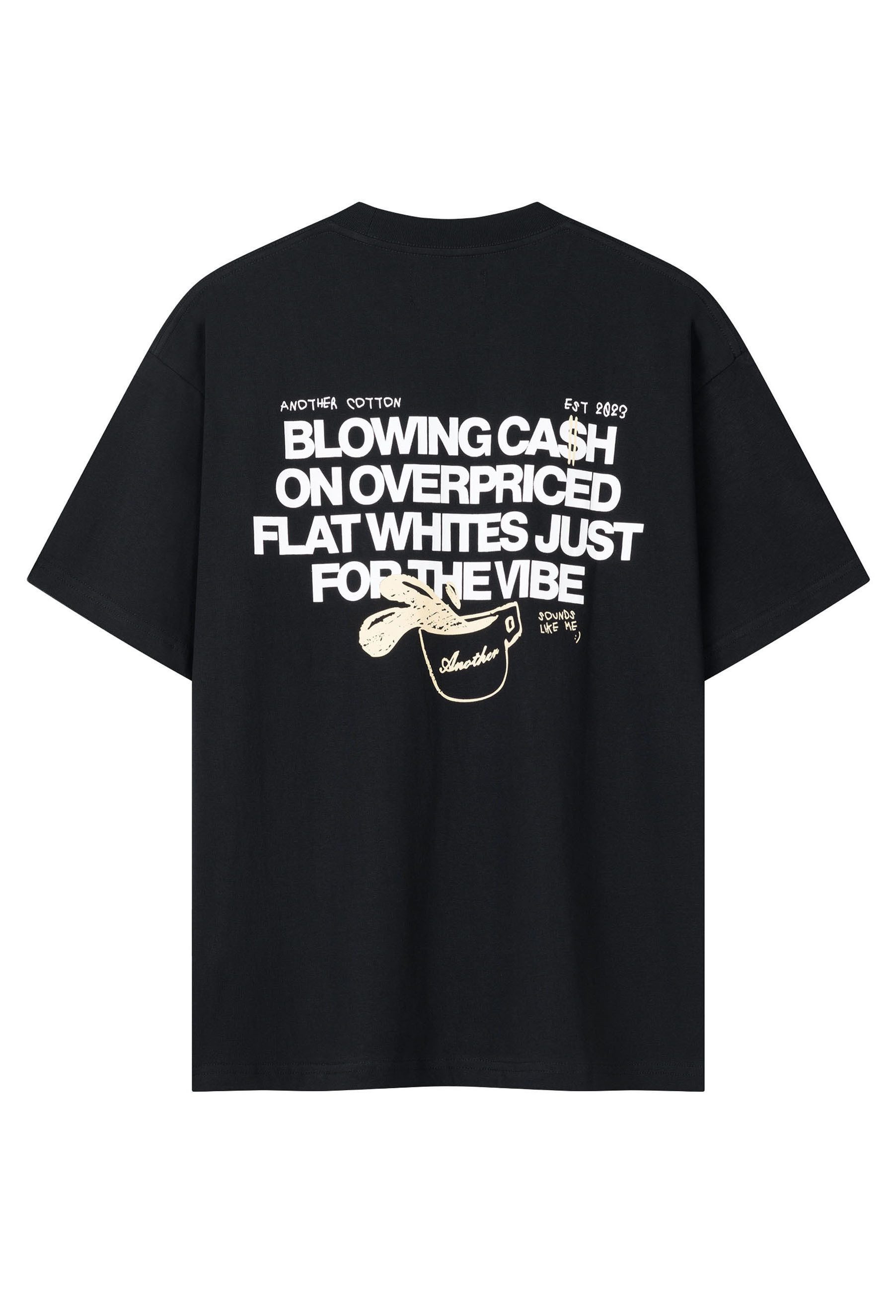 Another Cotton Lab T-Shirt Another Cotton Lab Overpriced Flat Whites T-Shirt (1-tlg)