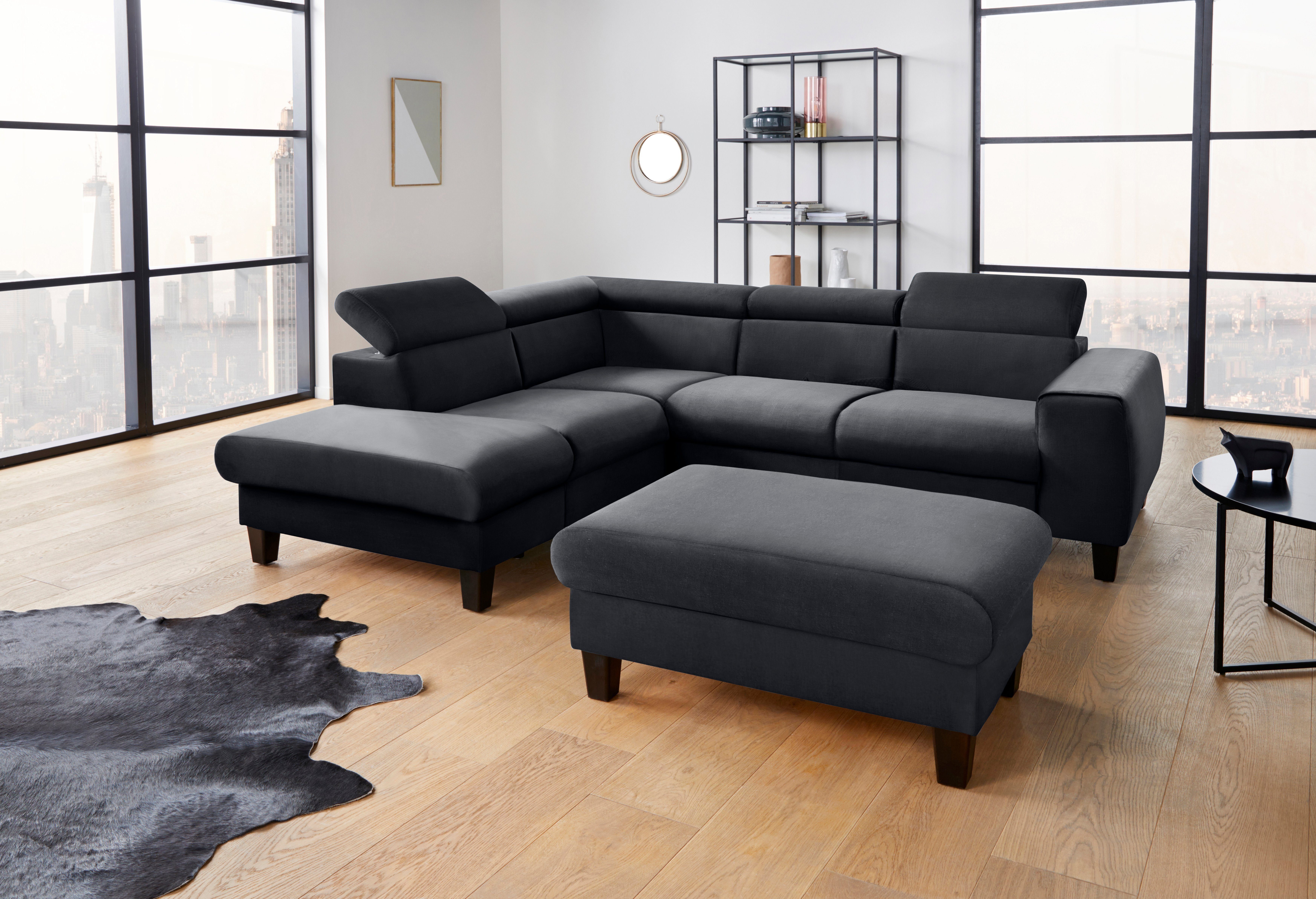 COTTA Polstergarnitur Morven L-Form, (Set), Set bestehend aus: Ecksofa mit günstig online kaufen