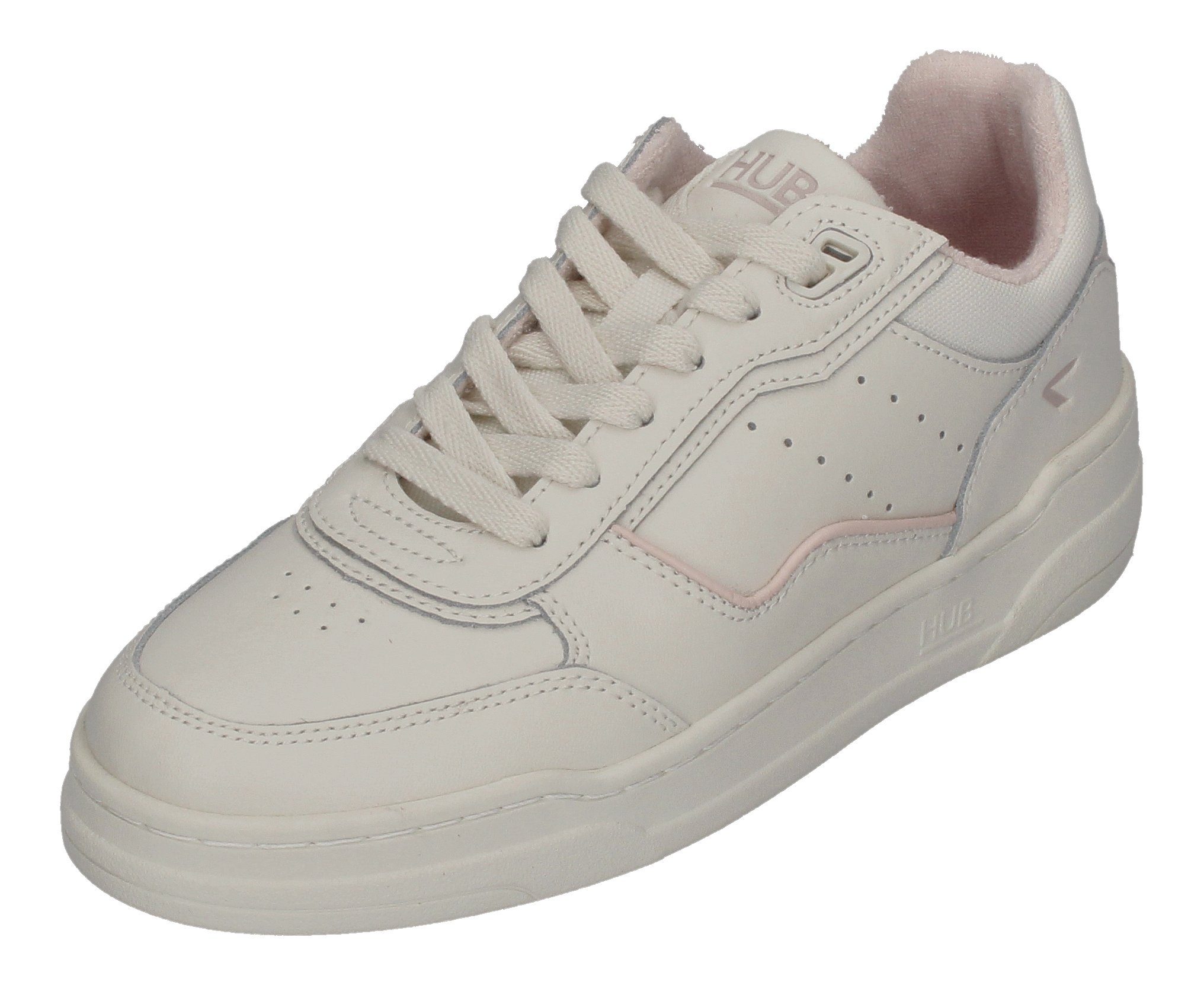 Schuhe Sneaker HUB MATCH L76 Sneaker Off White Pink Clay