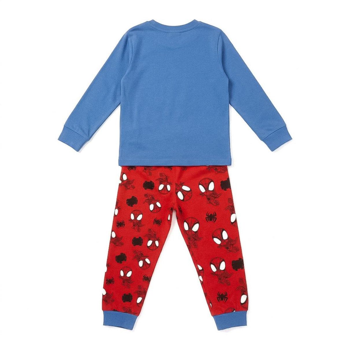 MARVEL Pyjama Spidey Schlafanzug Kinder lang für Nacht Freizeit und Zuhause – Bild 2 von 4