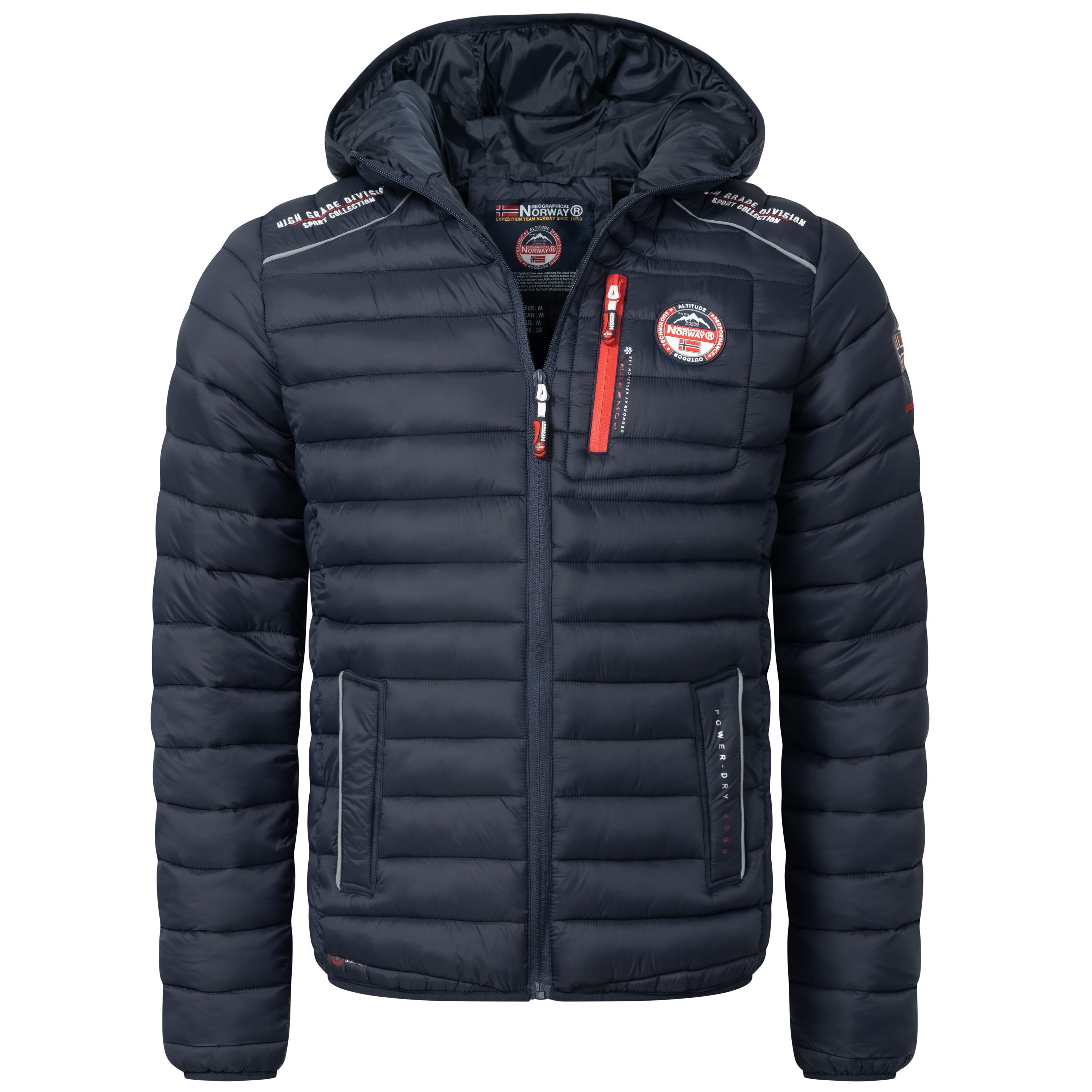 Parka warme Designer Herren Winter Stepp Jacke Outdoorjacke BRAV