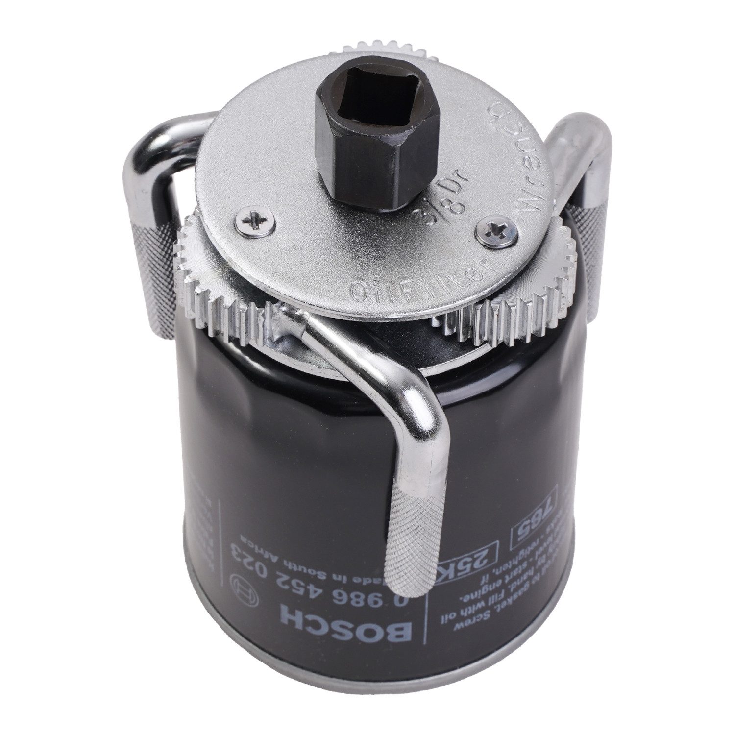 Cartrend Montagewerkzeug Ölfilterspinne Ölfilterschlüssel Universell, Ölfilterkralle Ölfilter Werkzeug 65 - 110 mm