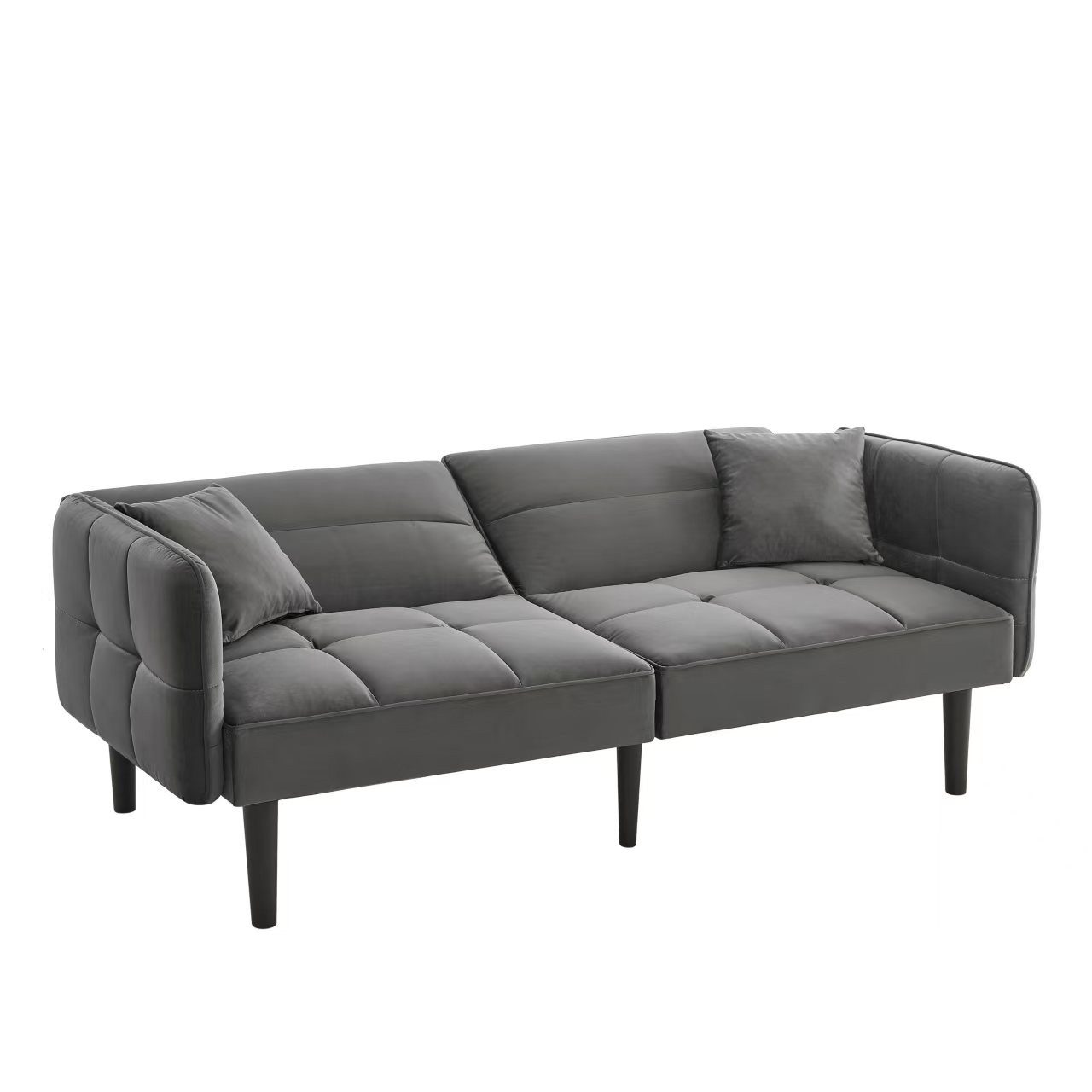 Merax Schlafsofa Samt Funktionsbett klappbares Schlafsofa günstig online kaufen