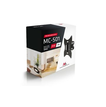 Maclean MC-501B TV-Wandhalterung, (bis 42,00 Zoll, Halterung für TV oder Monitor 23-42" 30kg)