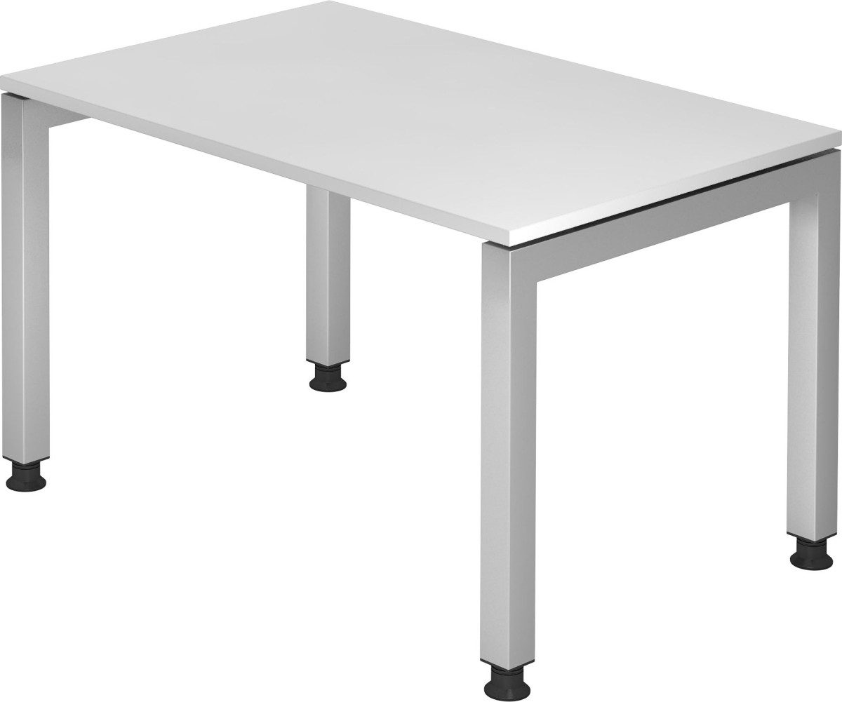 HAMMERBACHER Schreibtisch Schreibtisch 120x80cm Weiß