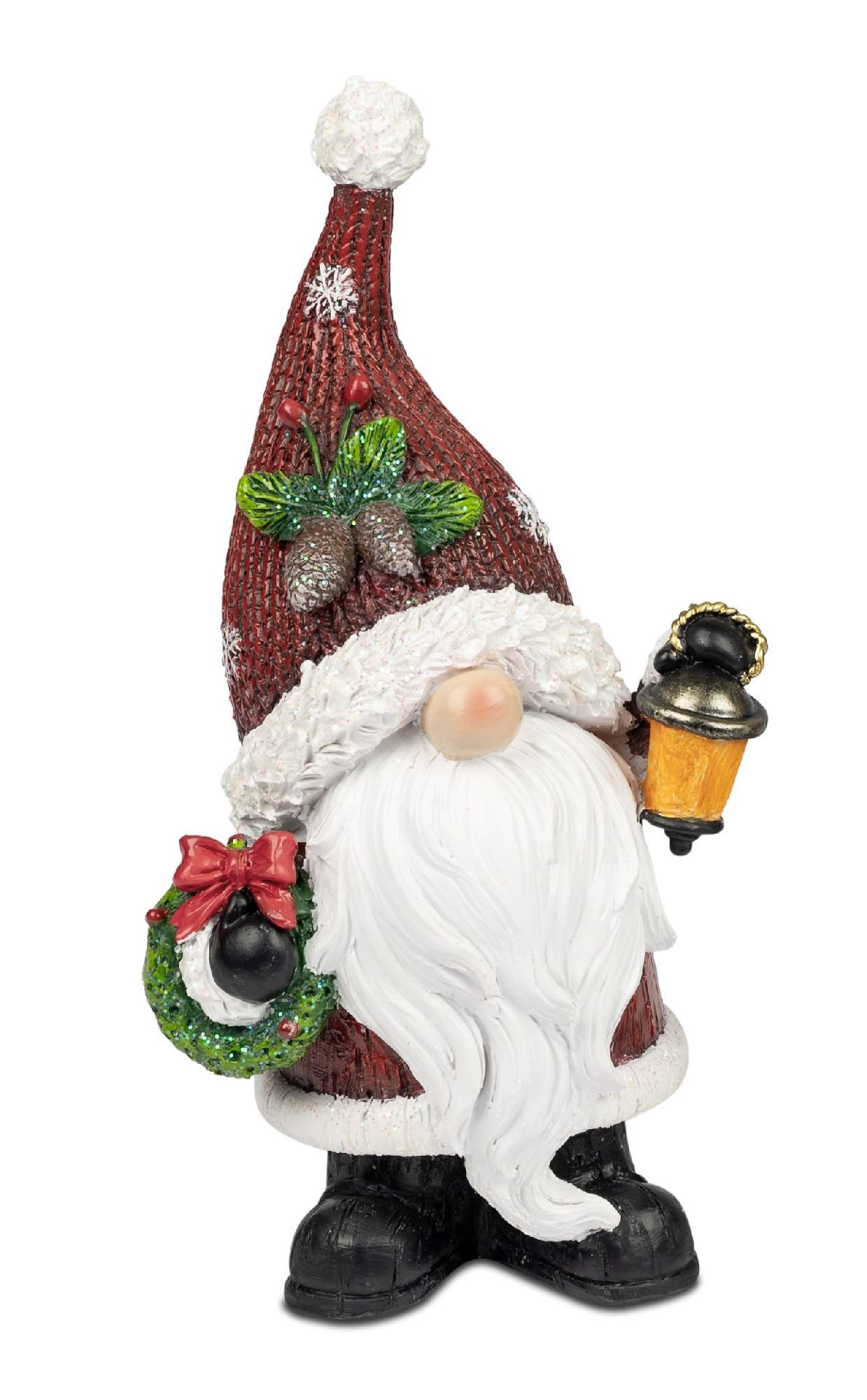 formano Dekofigur Winterzeit, Farbe: Rot, Motiv: Wichtel günstig online kaufen