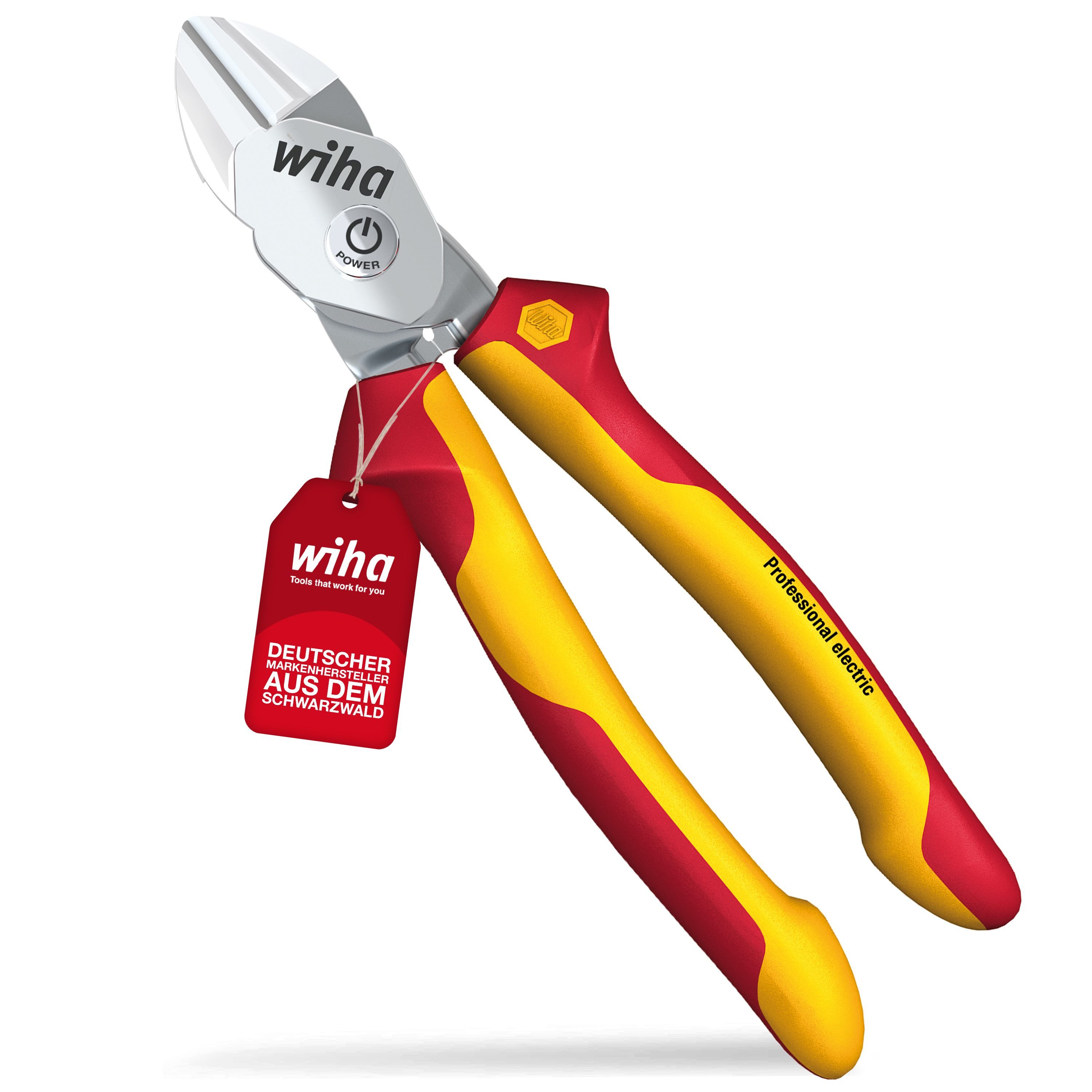 Wiha Seitenschneider (38984), VDE BiCut Ind. Seitenschneider, 200% Power, 200mm