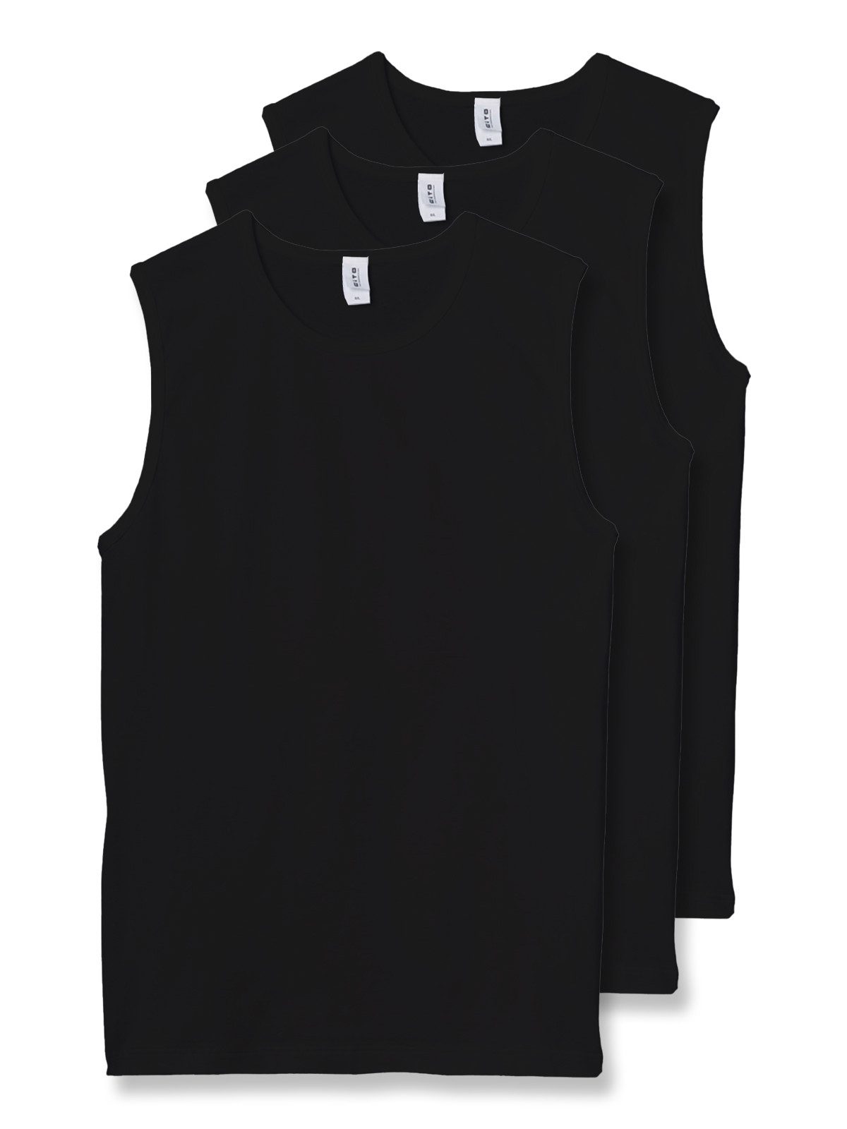 CiTO Achselhemd 3er Pack Herren City Shirt MicroModal (Packung, 3-St) - günstig online kaufen