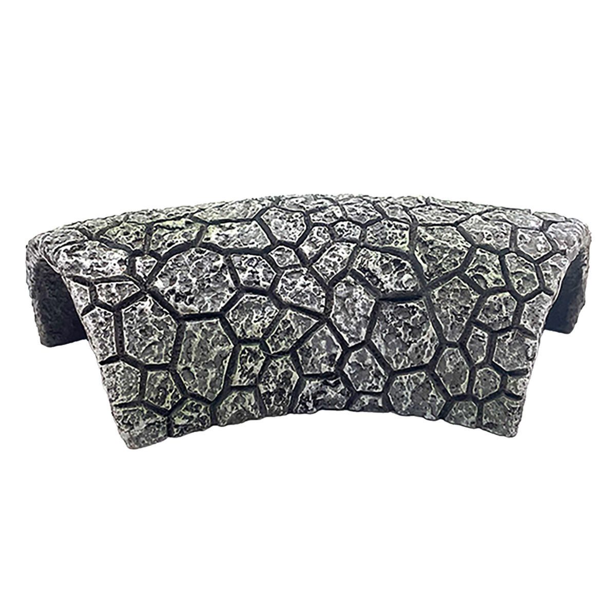 HOBBY Aquariendeko Cracked Rock Cave 1, Dekoration für Aquarium und Terrarium