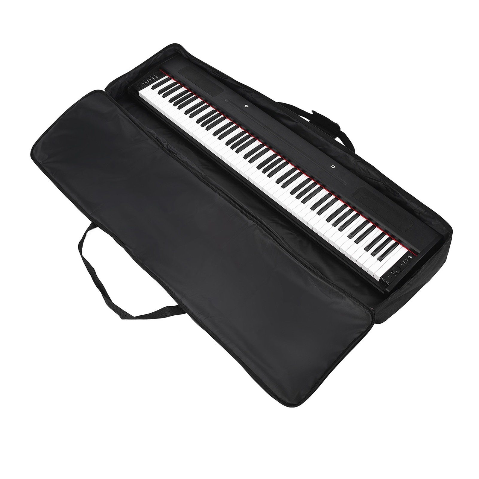 Lixada Digitalpiano Piano-Transporttasche,Keyboardtasche,für 88-Key  Elektrisches Klavier (Das elektrische Klavier ist nicht inbegriffen),  Leichtes Design, 40 * 30 * 10cm,420D Oxford Tuch, langlebig und robust