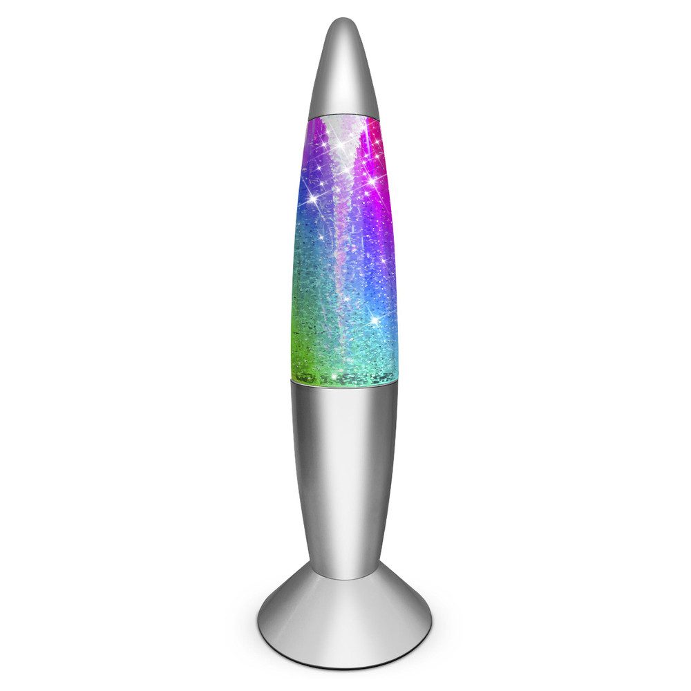 Ty® Dekolicht LED Lava Lampe - Glitzer Tornado - ca. 10,5 x 10,5 x 36 cm