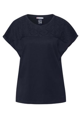 STREET ONE Shirttop mit Stickerei