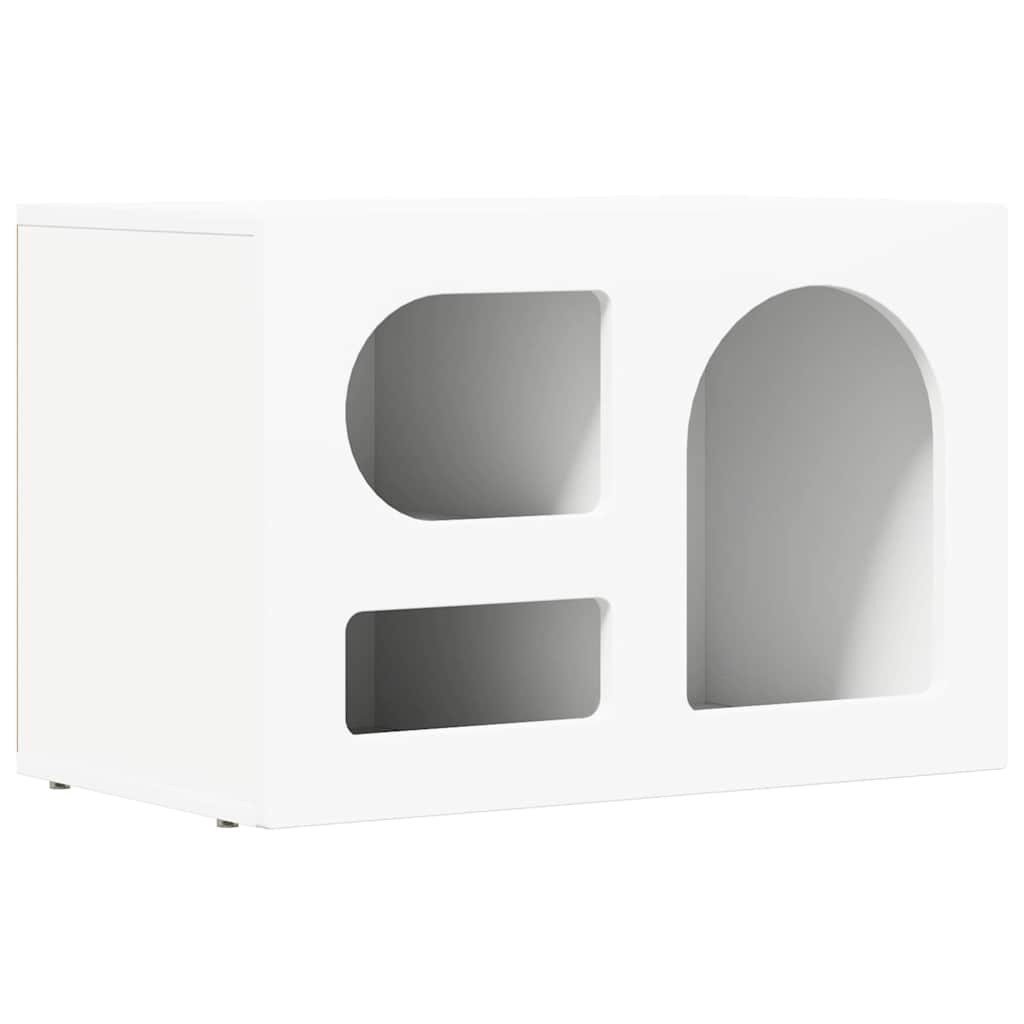 vidaXL TV-Schrank TV-Schränk ELST 60 x 35 x 40 cm Weiß Holzwerkstoff (1-St)