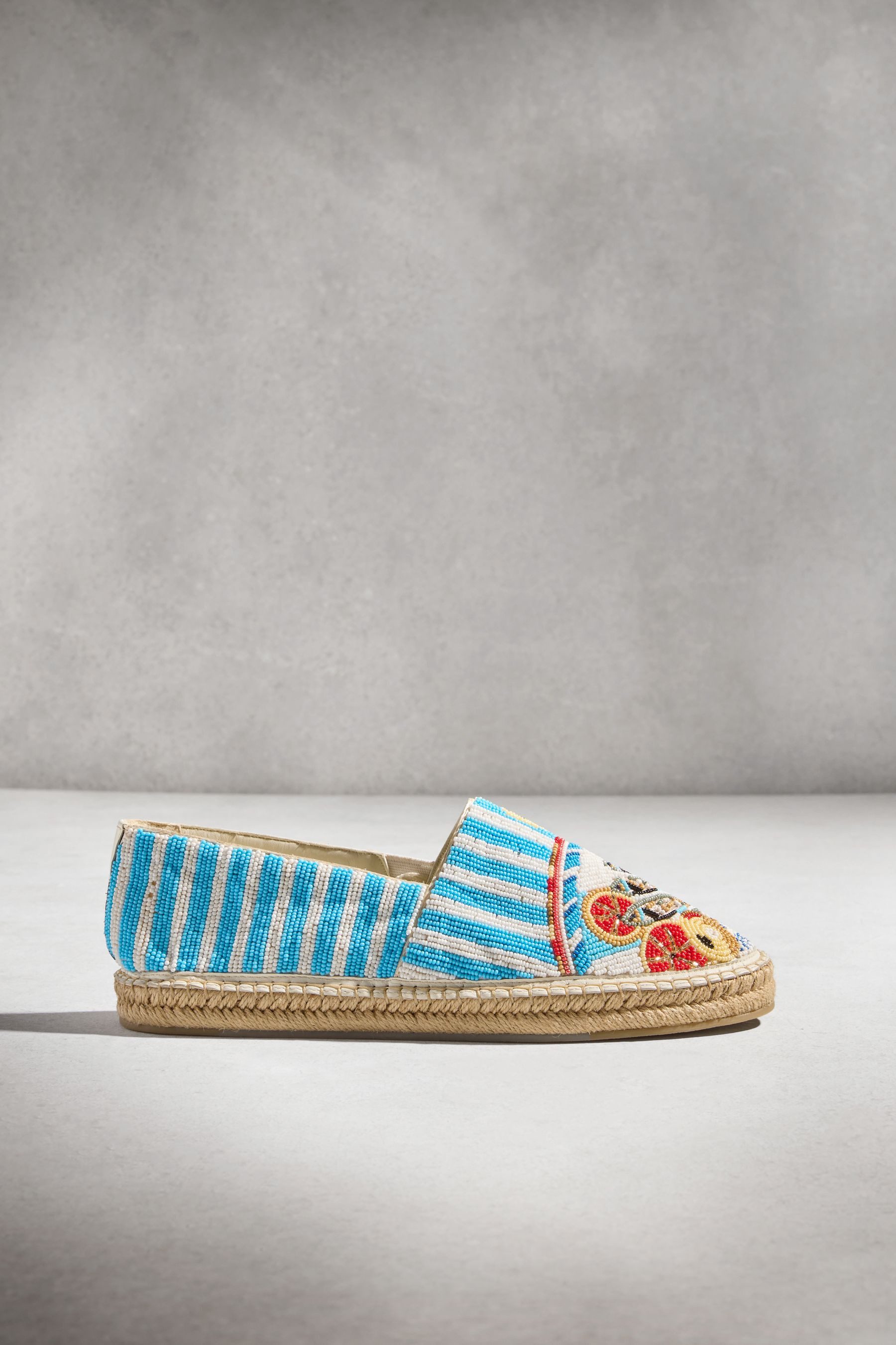 Next Forever Comfort® Espadrilles mit Perlen verziert Espadrille (1-tlg)