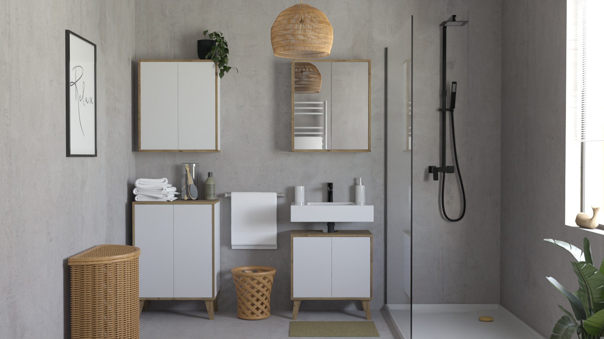 welltime Hochschrank Morena