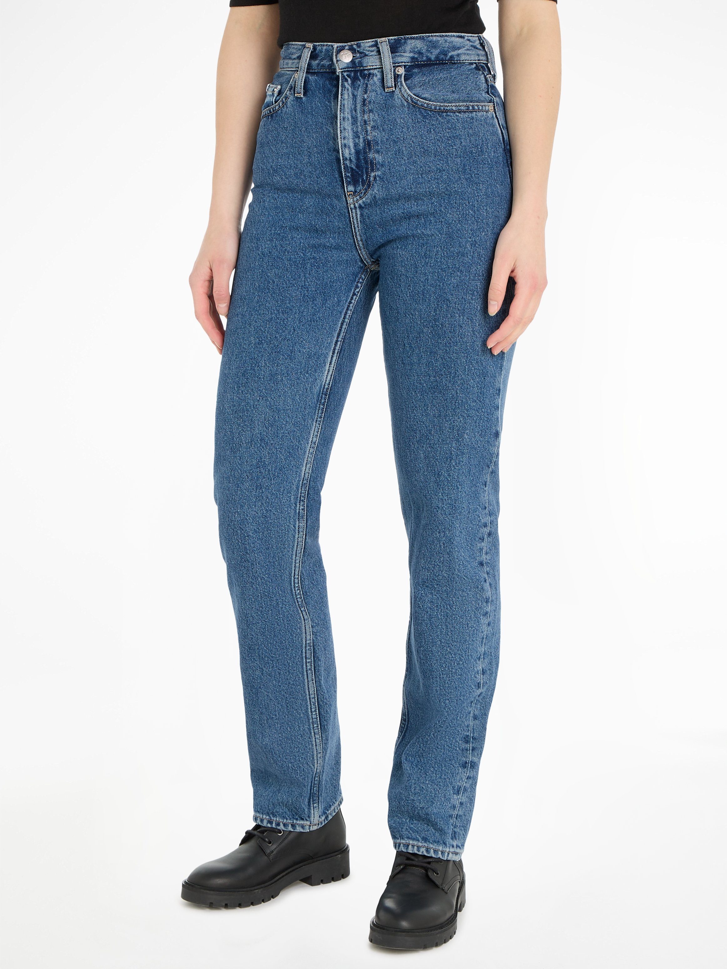 Calvin Klein Джинси Straight-Jeans HIGH RISE STRAIGHT im 5-Pocket-Style