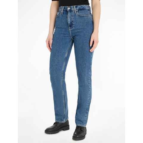 Calvin Klein Jeans Straight-Jeans HIGH RISE STRAIGHT im 5-Pocket-Style