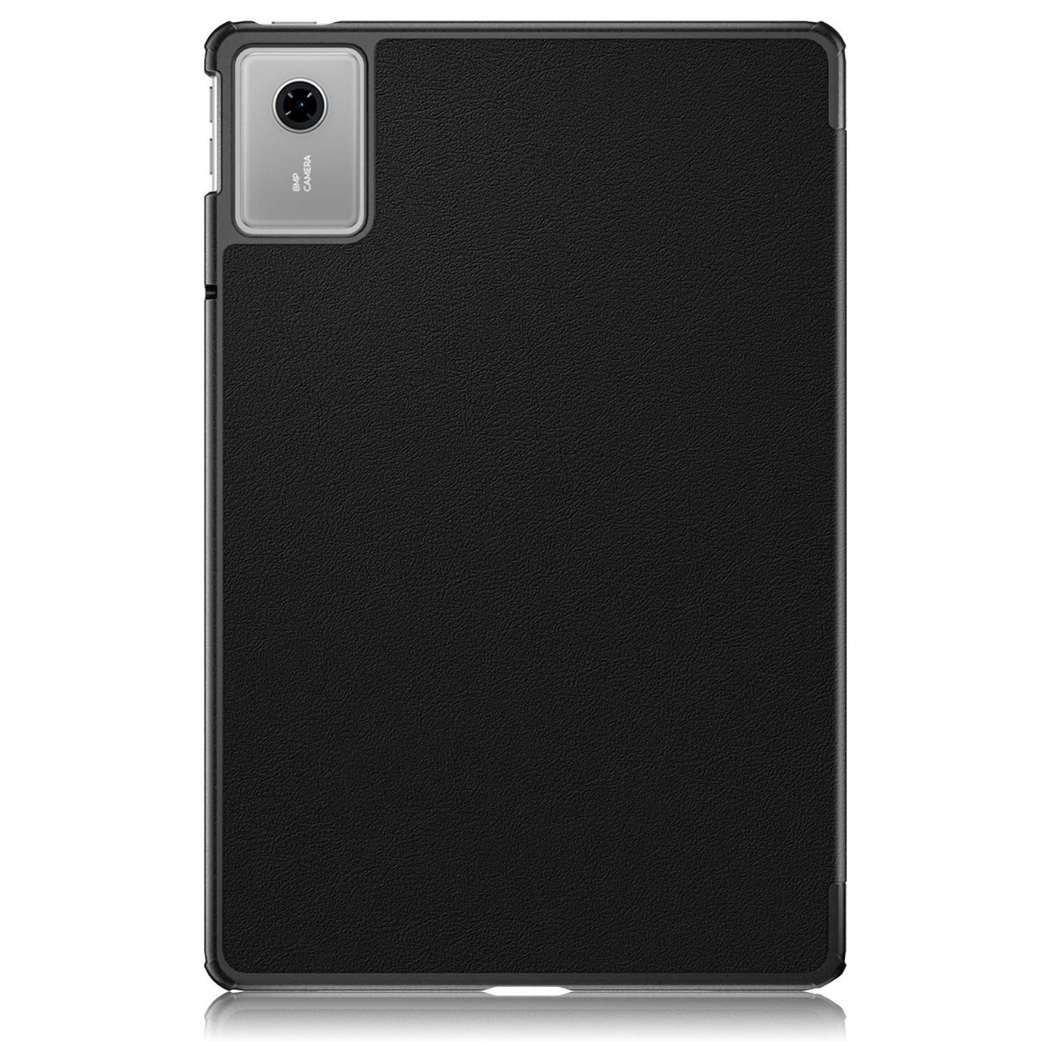 Wigento Tablet-Hülle 3folt Wake UP für Lenovo Idea Tab 11" Smart Cover Tasche Hülle Schwarz, 3-Fach Halterung, Kratzfest, Leicht