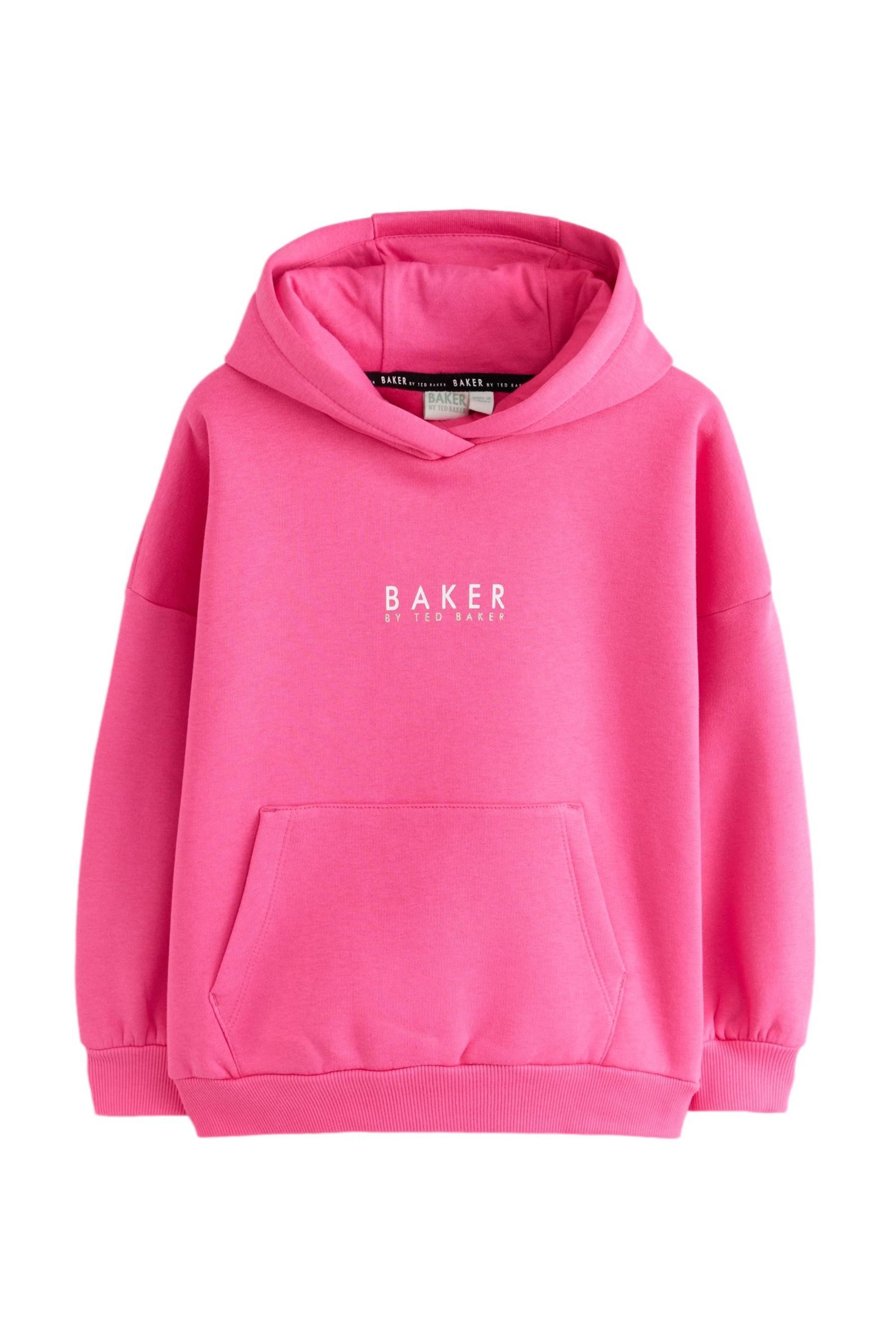 Baker by Ted Baker Kapuzenpullover Baker by Ted Baker Oversized Fit Hoodie mit Grafik (1-tlg)
