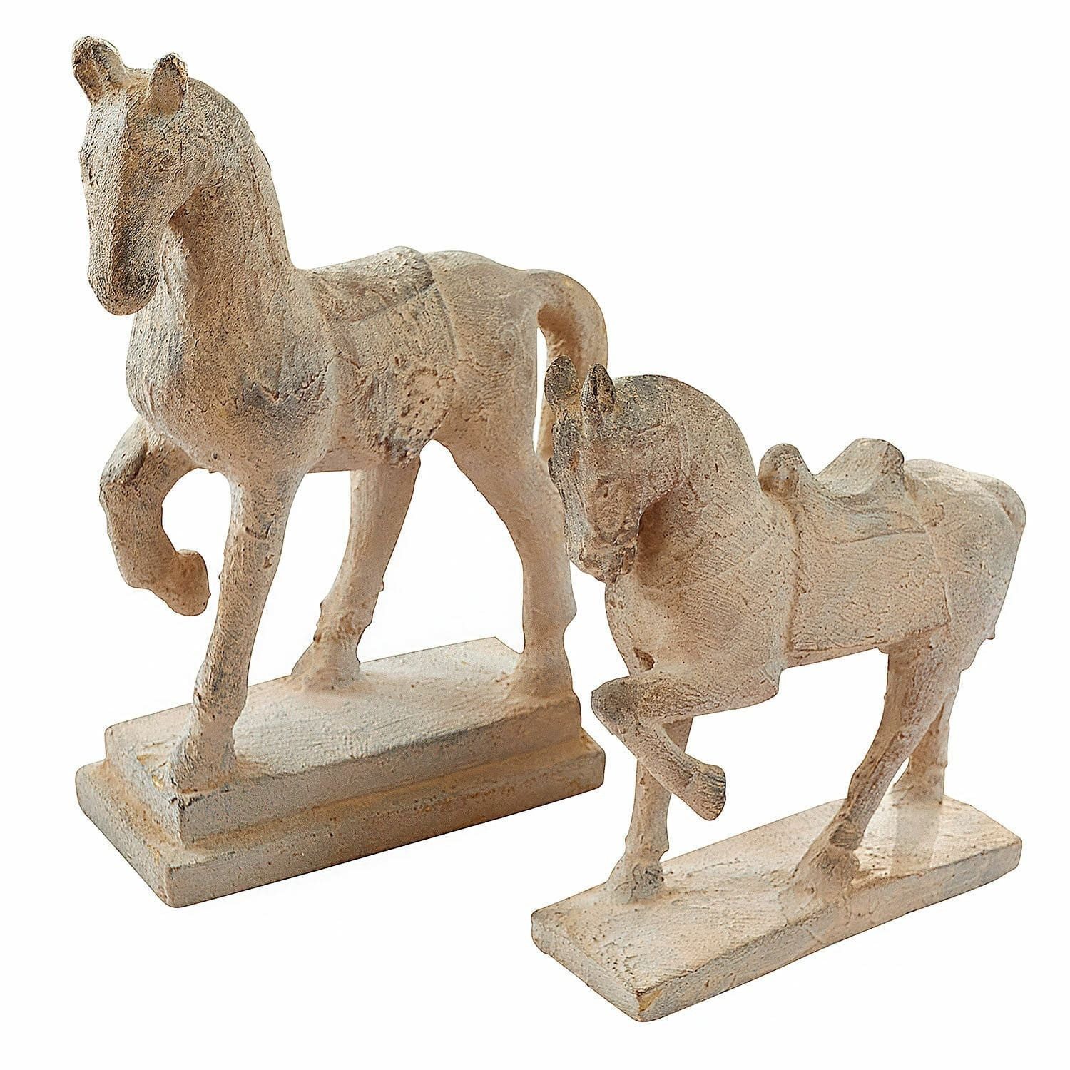 Dekofigur Deko-Pferd 2er Set Mirandel braun