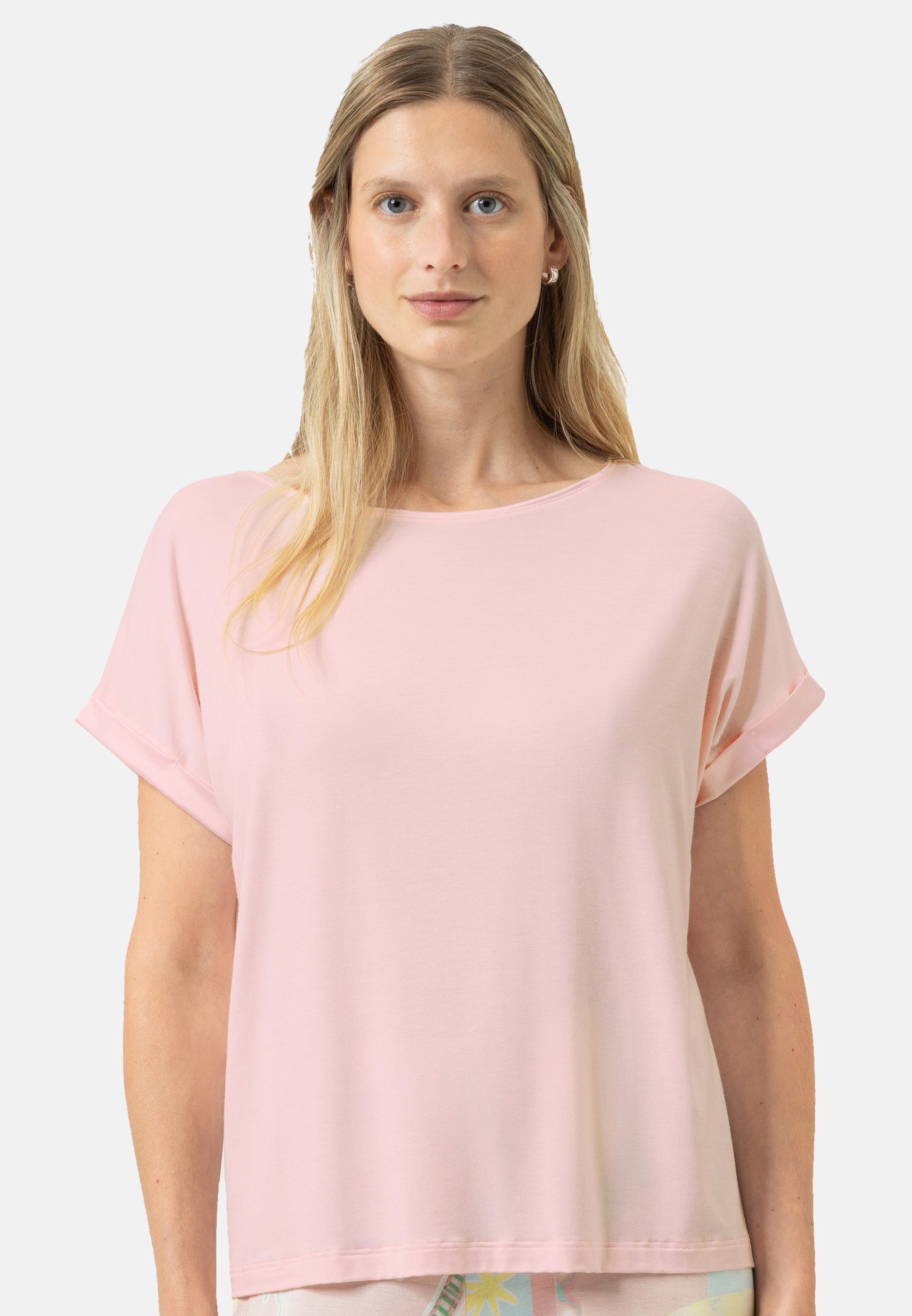 Mey Pyjamaoberteil Pure Chic (1-tlg) Schlafanzug Oberteil - Atmungsaktiv - Mit leichtem Glanz