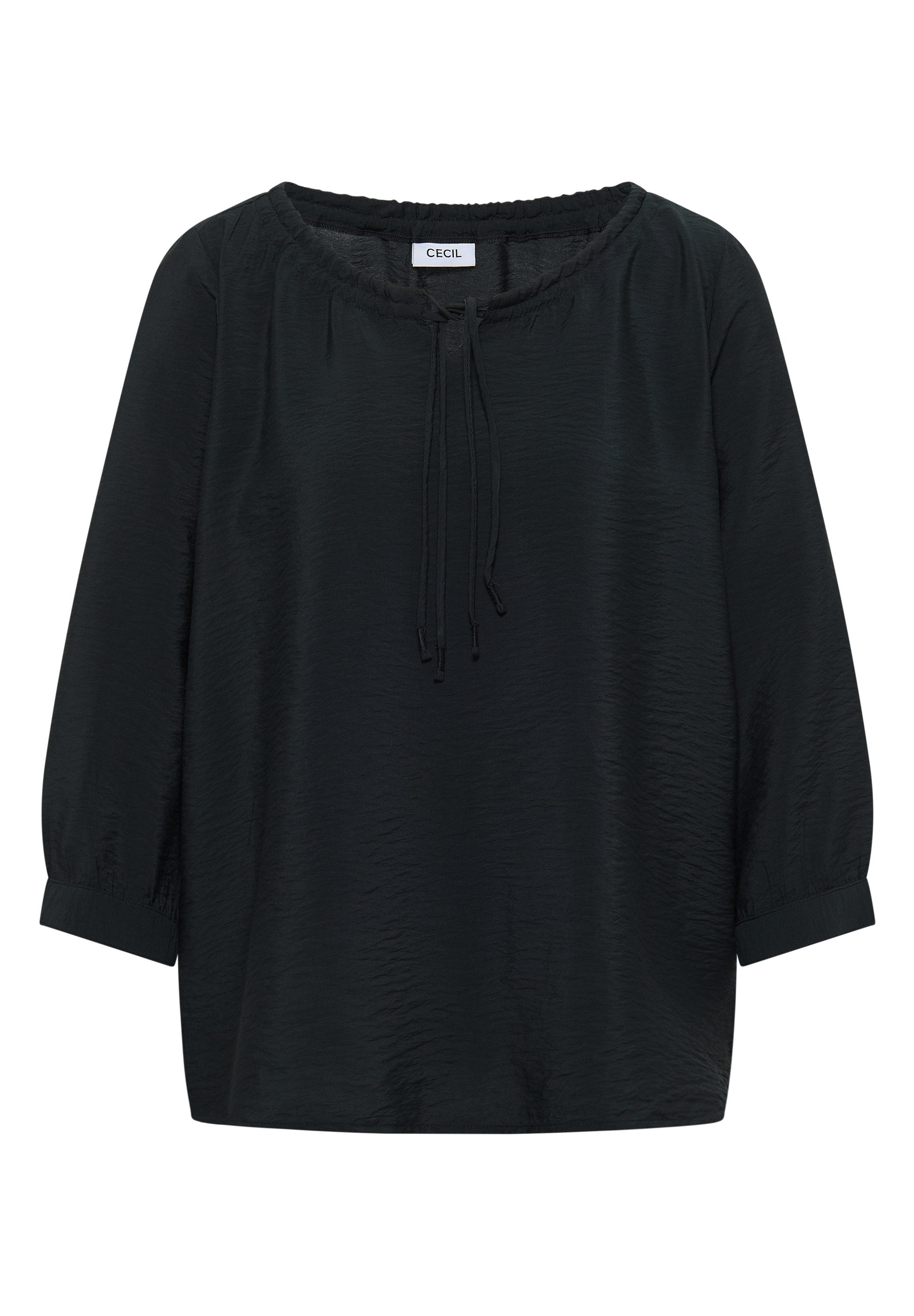 CECIL Carmenbluse Sommerbluse, Viskosemix, Carmenausschnitt