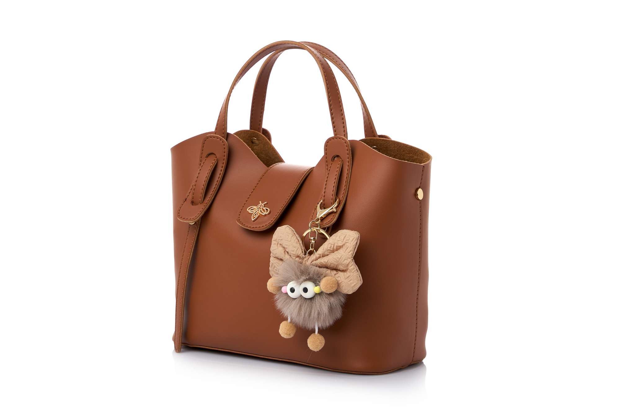 lucky bees Schultertasche 1274 - Tan günstig online kaufen